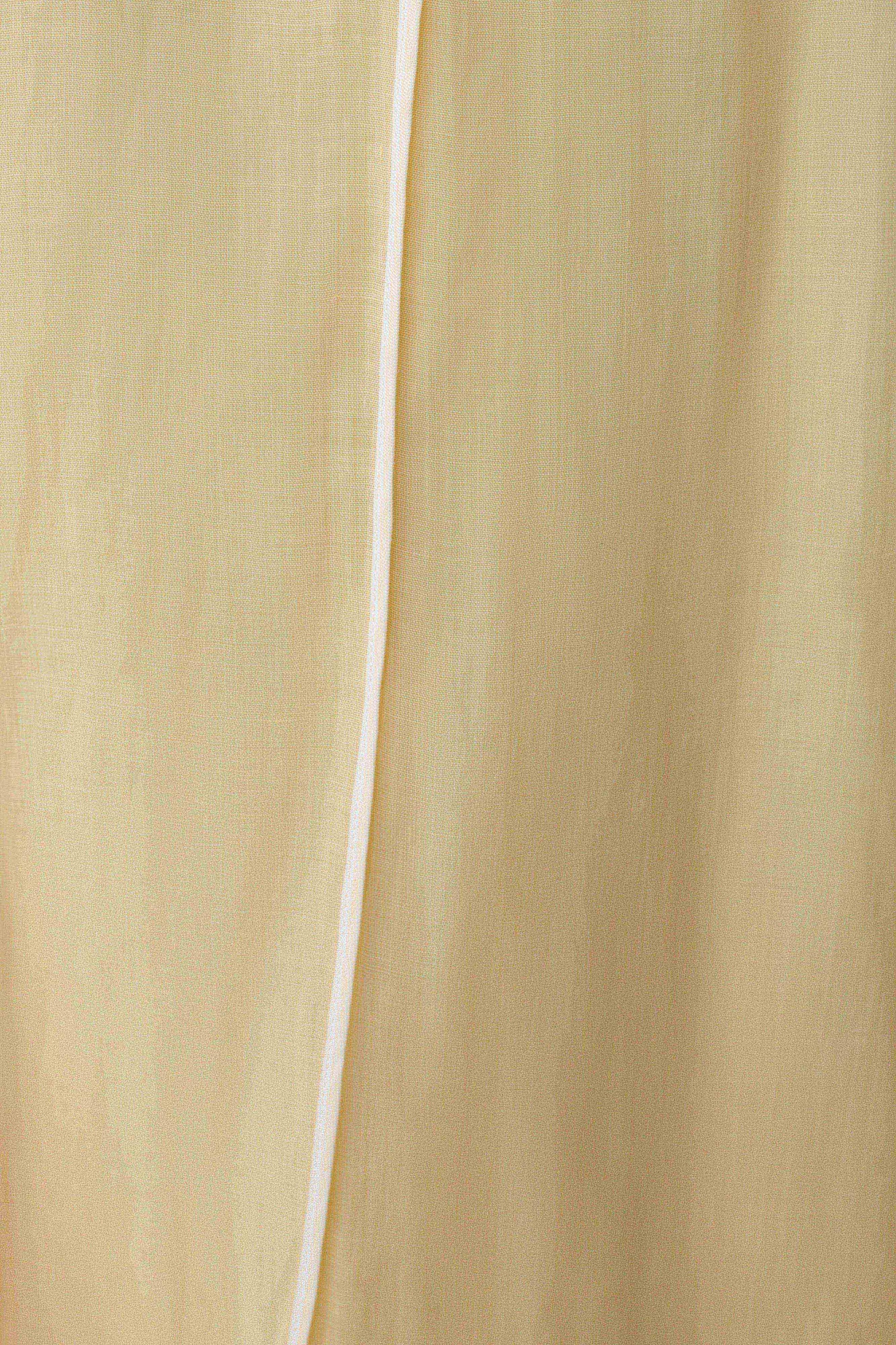 Georgia Panelled Midi Skirt - Butter #9