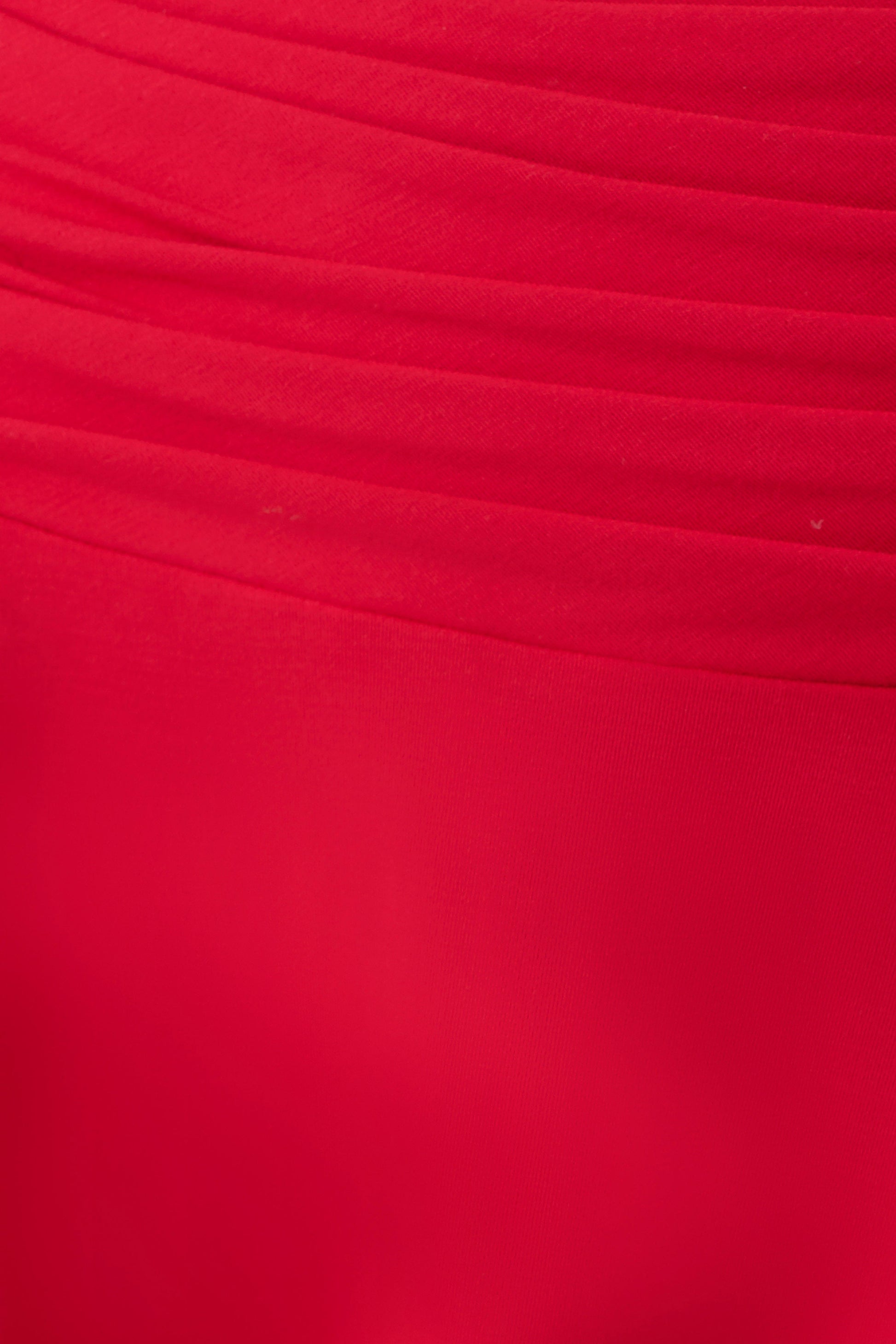 Talise Modal Hankie Midi Skirt - Red #11