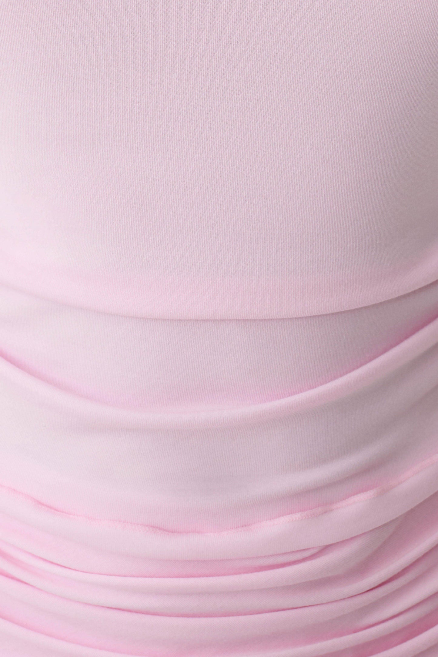 Talise Modal Flounce Short Sleeve Top - Ballet Pink