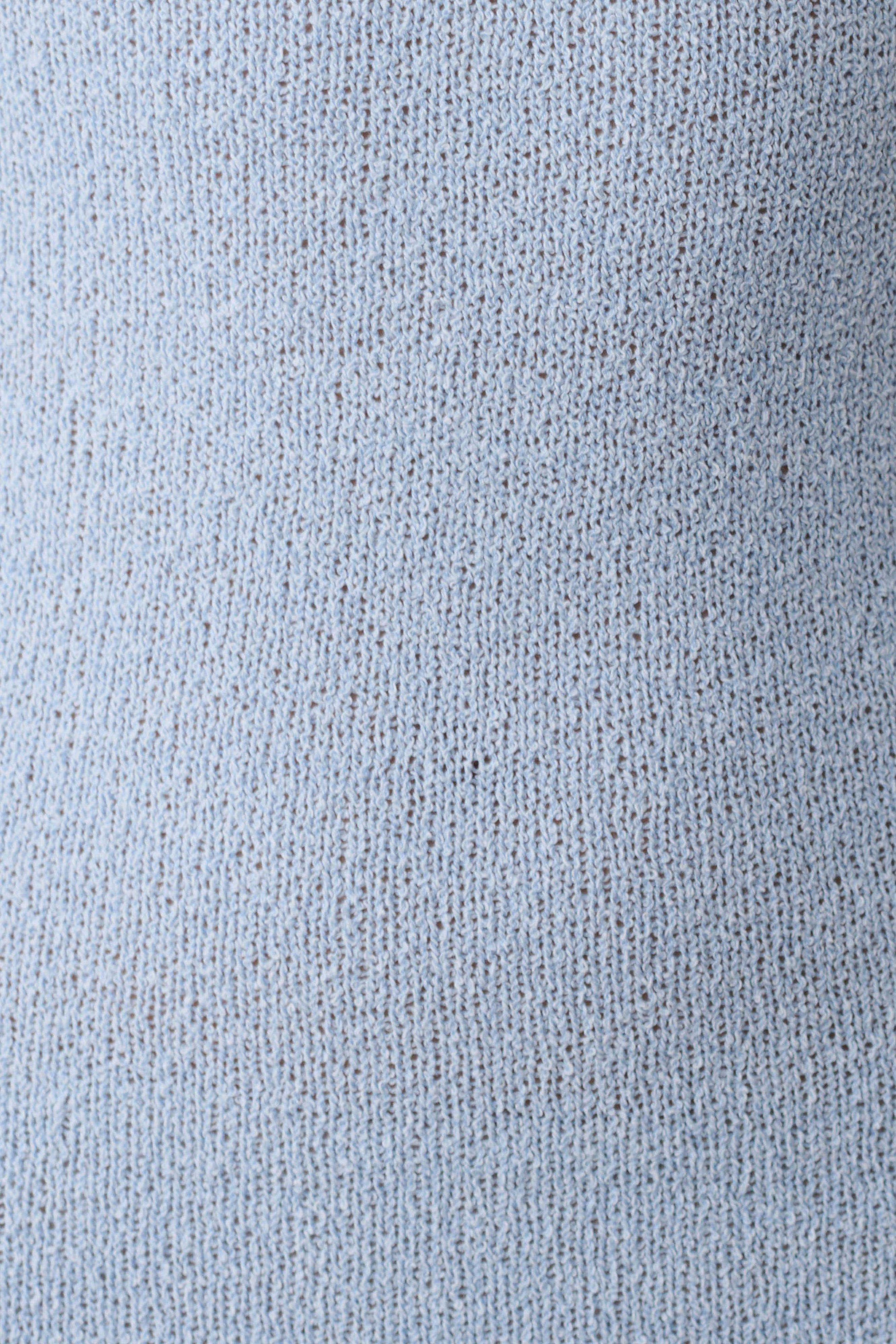 Rachael Knit Midi Dress - Light Blue #6