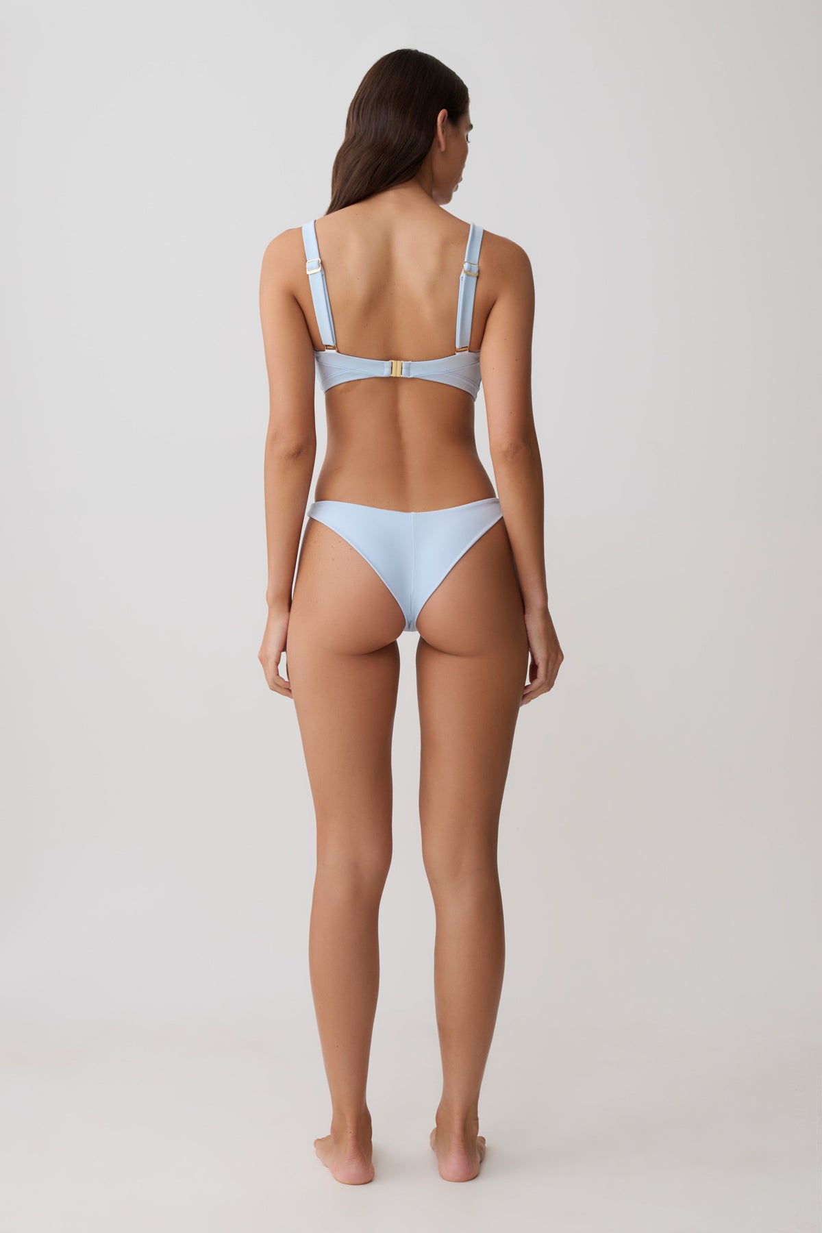 Briar Strapless Bikini Top - Pale Blue #9