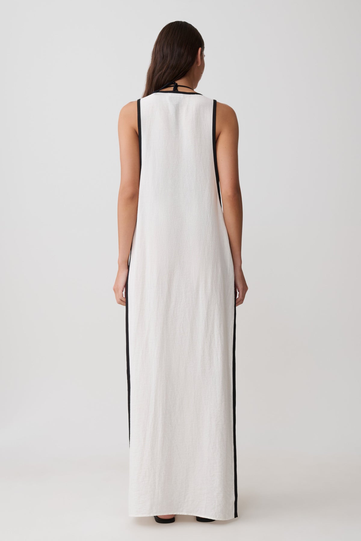 Arcadia Crossover Coverup Maxi Dress - White #2