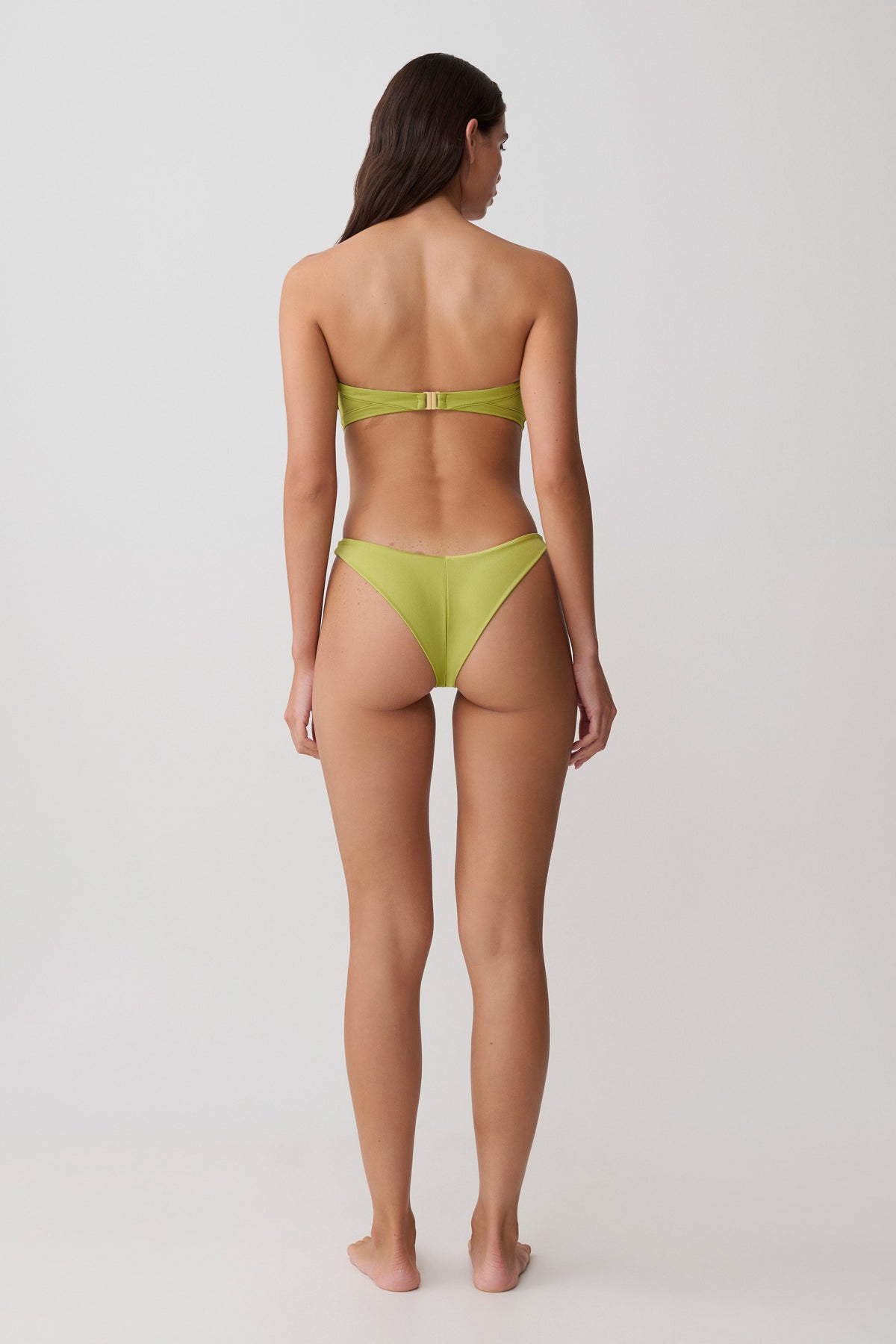 Briar Strapless Bikini Top - Green #9