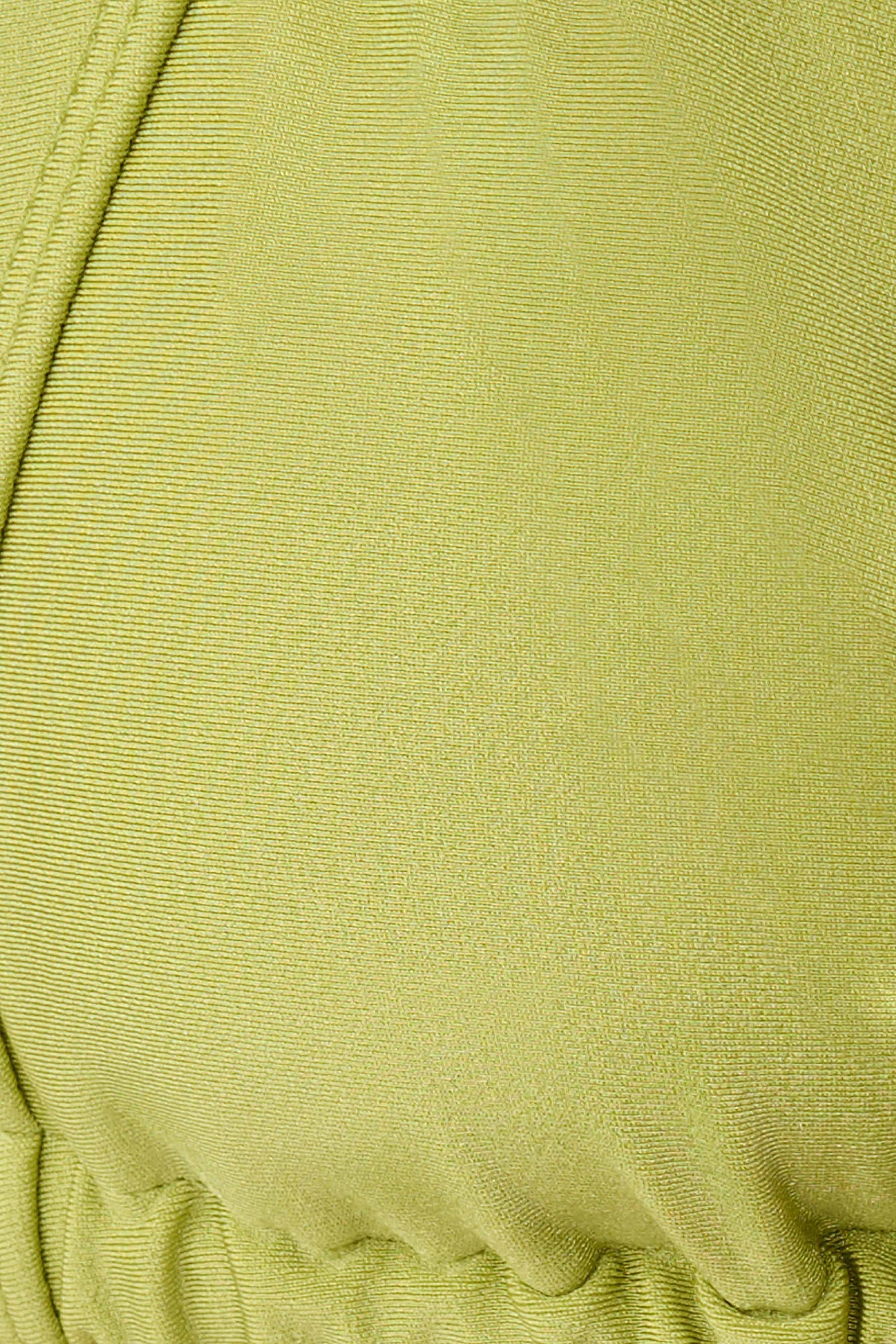 Fern Triangle Bikini Top - Green #9
