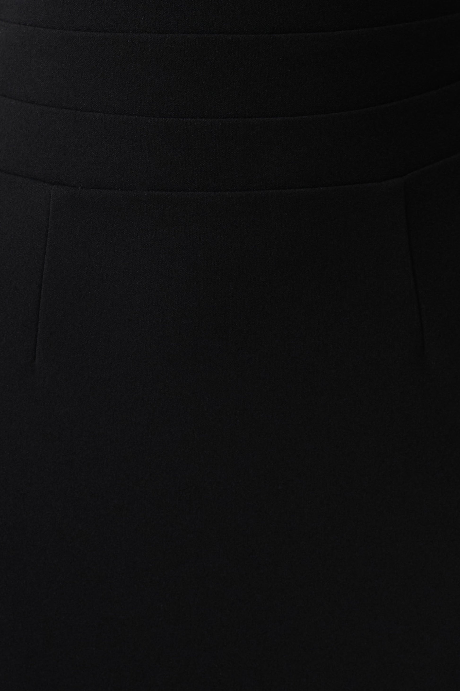 Elan Stretch Crepe Maxi Dress - Black #5