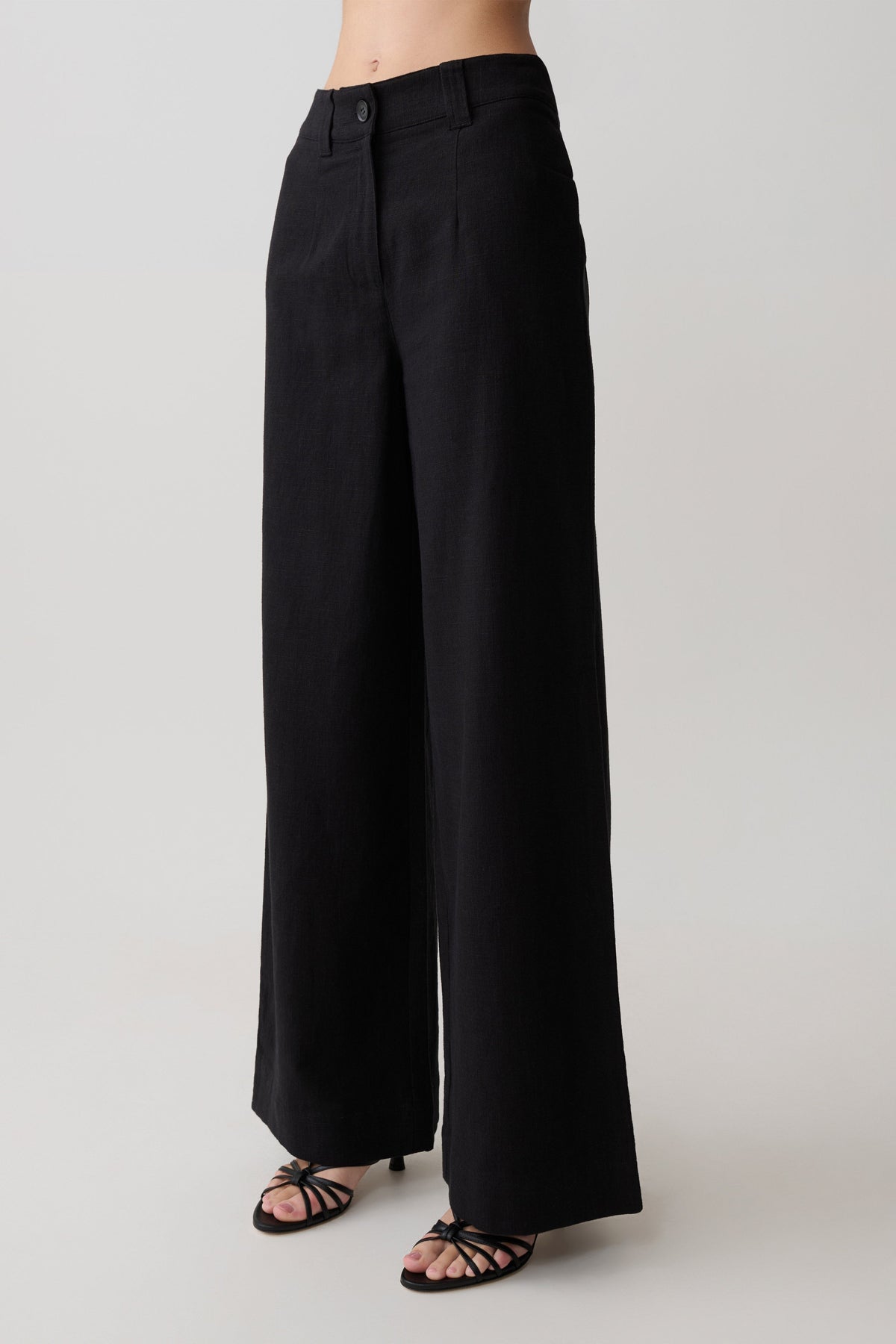Brielle Straight Leg Pant - Black #3