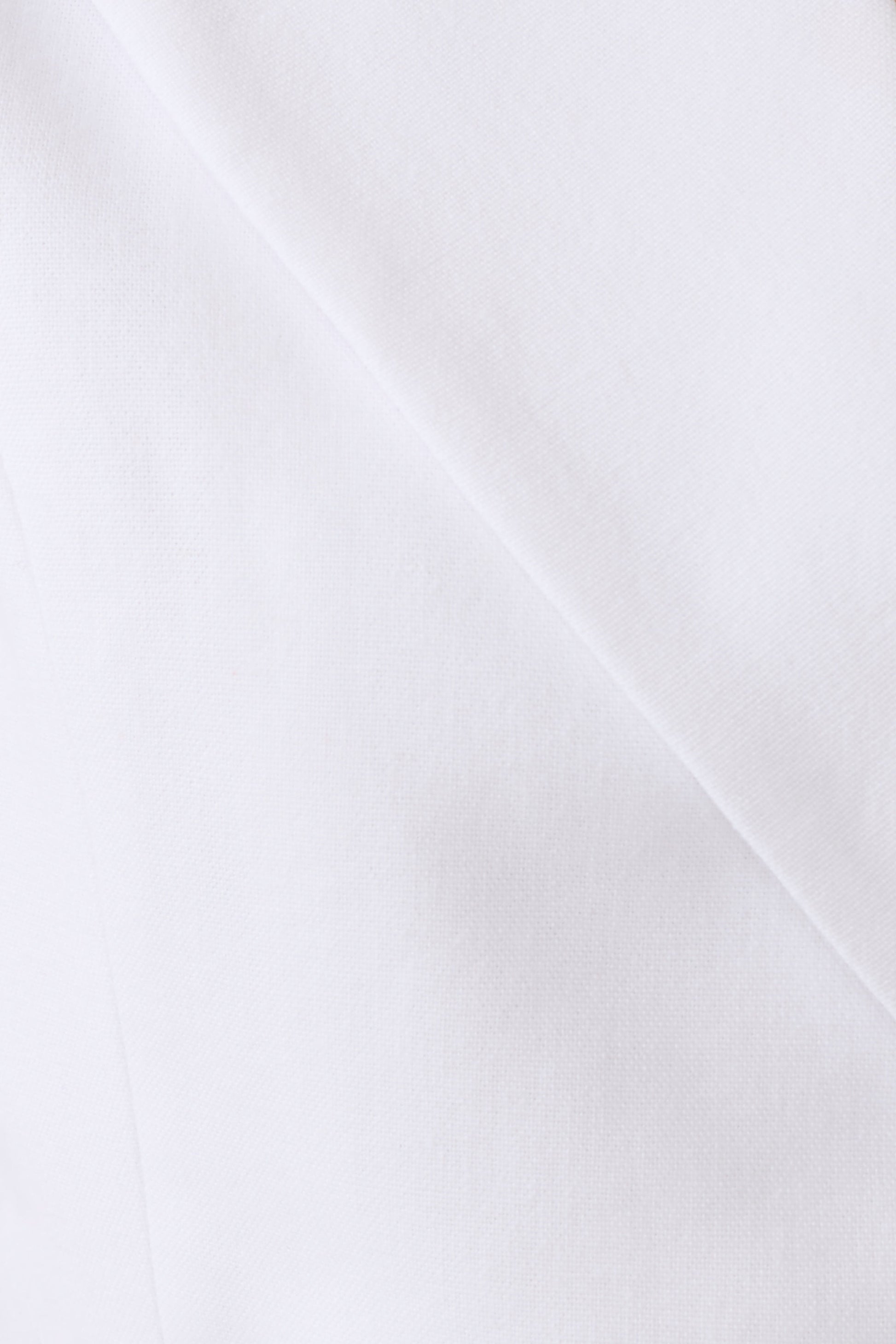 Raya Mid Rise Wide Leg Linen Pant - White #8