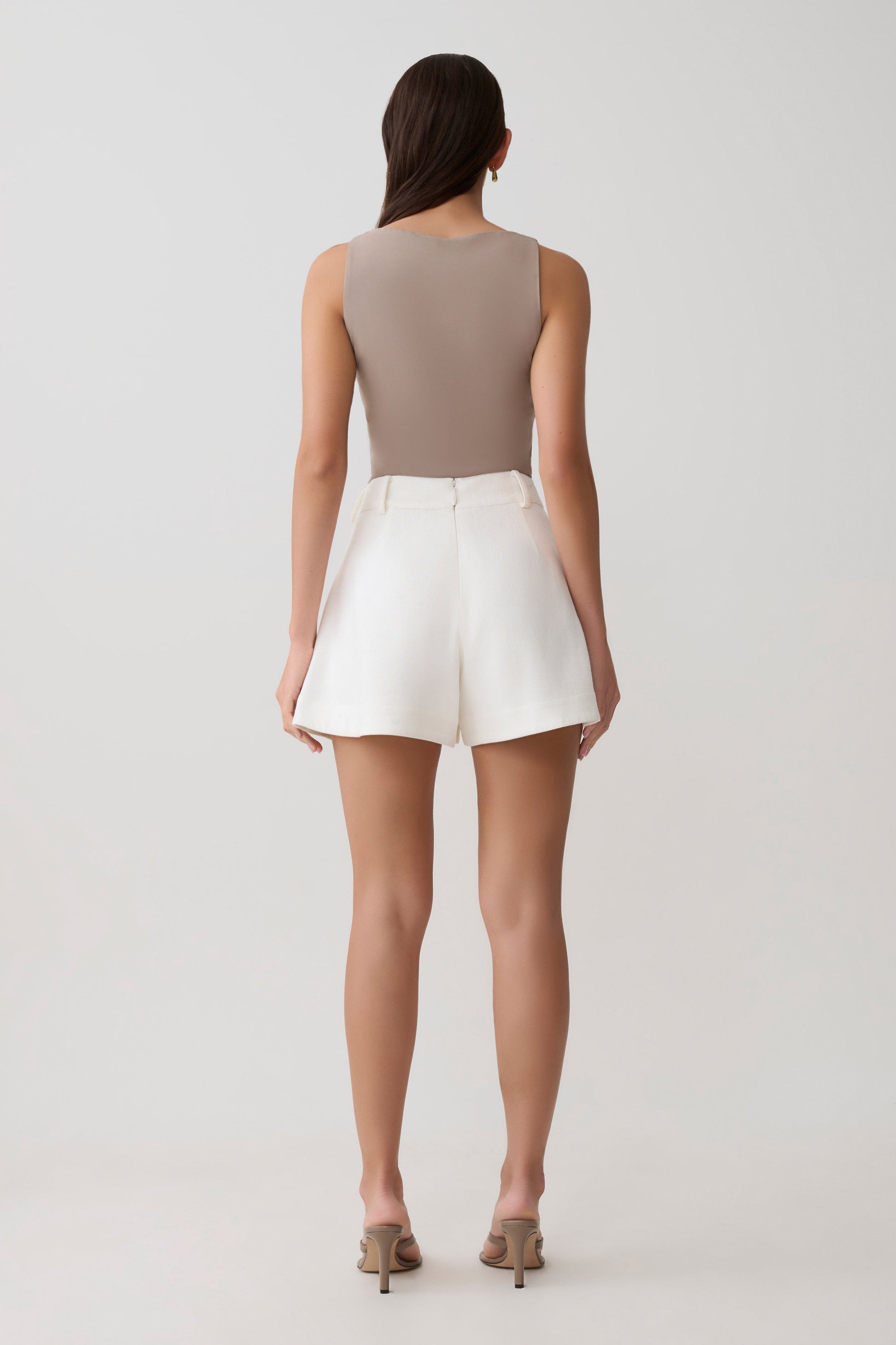 Nicolette Sleeveless Tank Top - Neutral #5