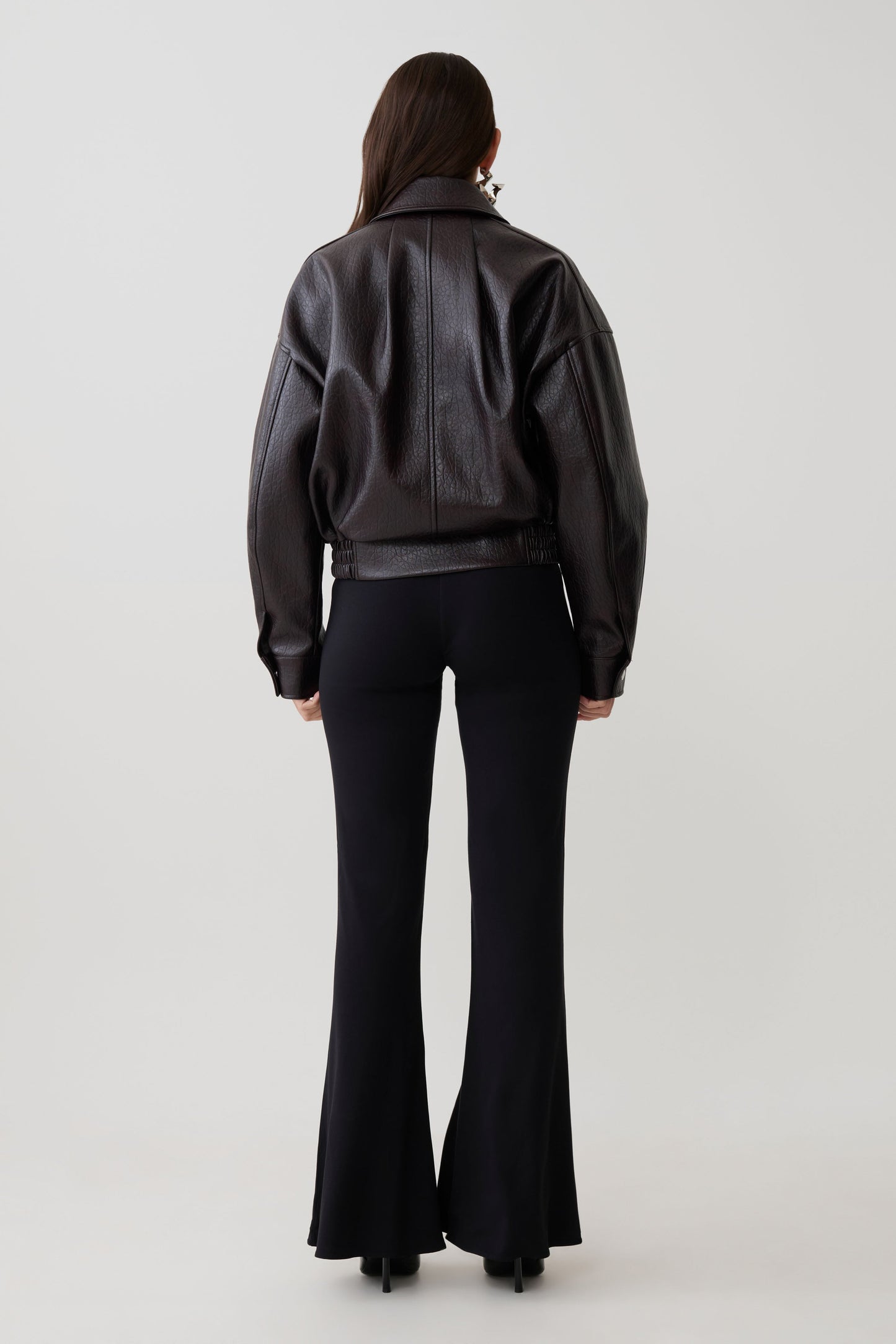 Jemma Flare Leg Pants - Black