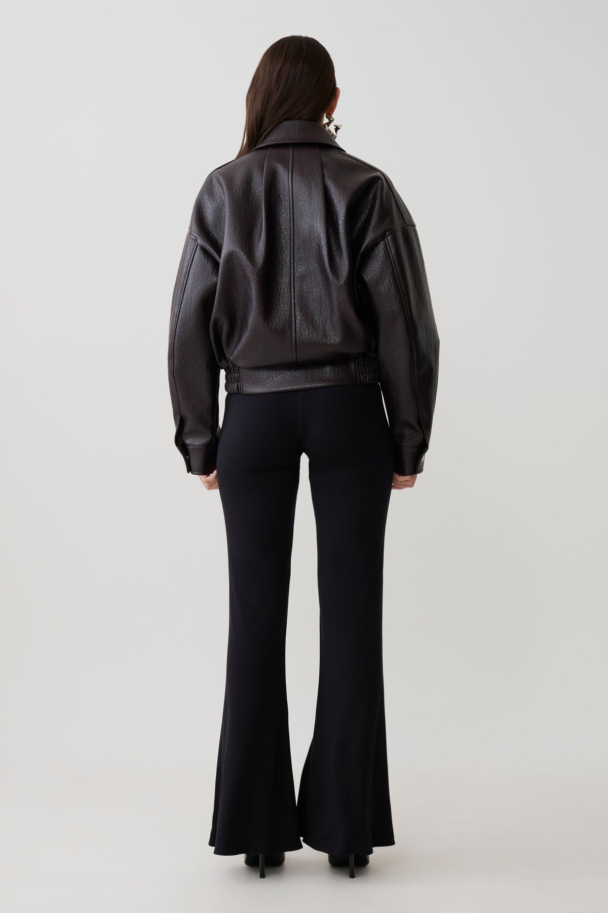 Jemma Flare Leg Pants - Black #5