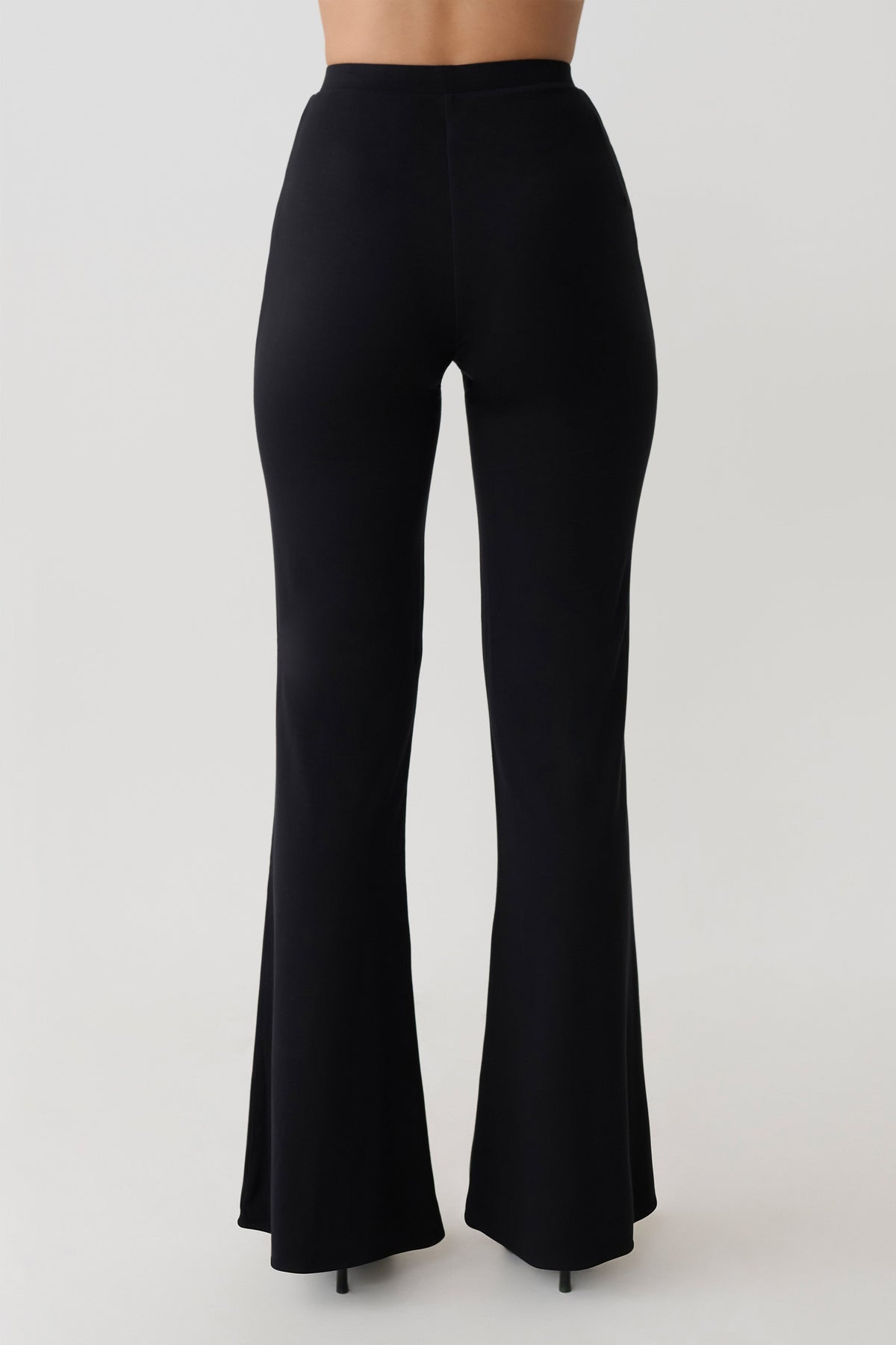 Jemma Flare Leg Pants - Black #2