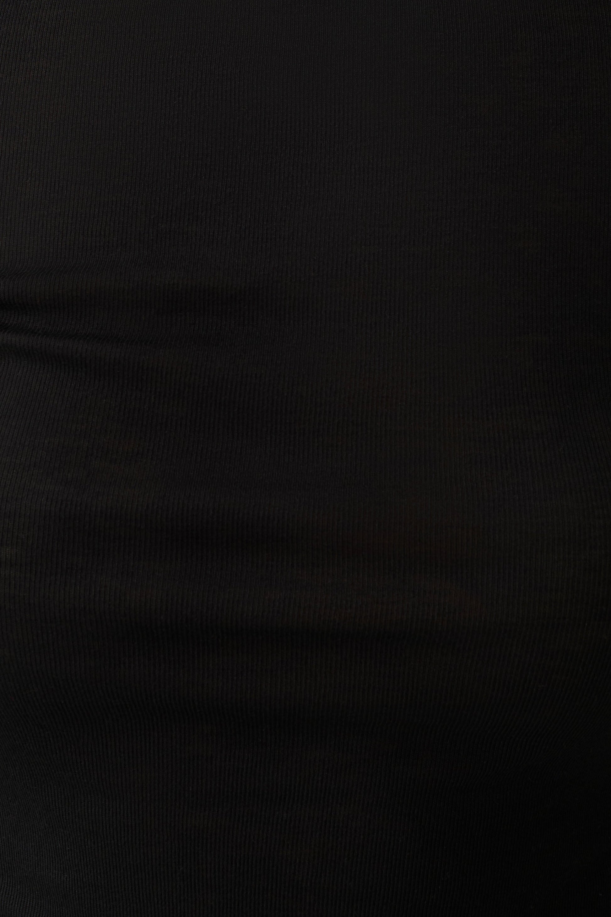 Coraline Long Sleeve Sheer Top - Black #6