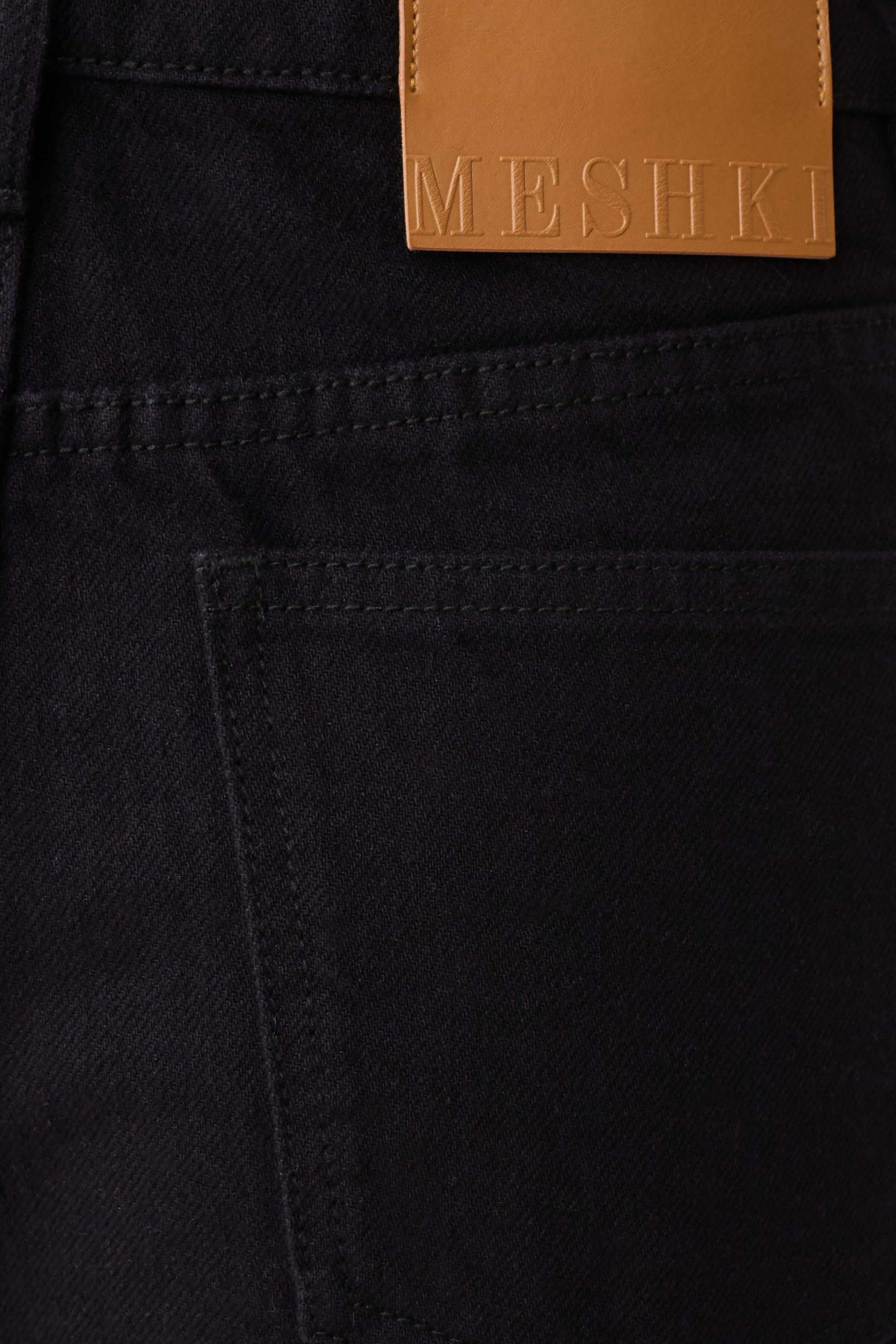 Bobby Oversized Jean With Front Pleat - Black #7