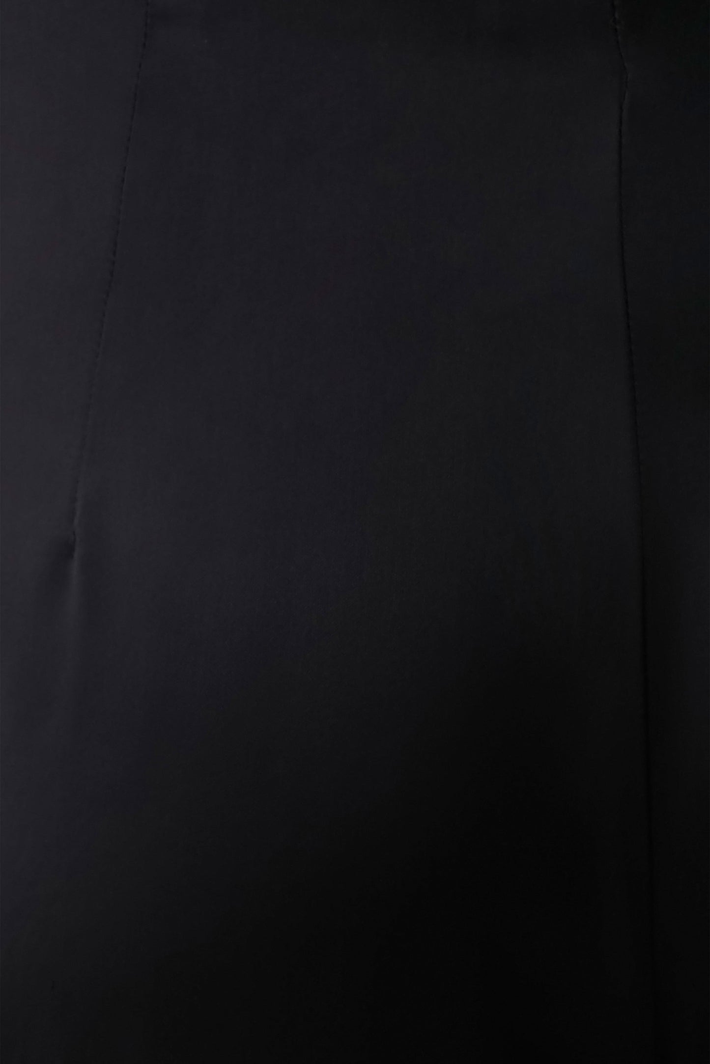 Sydney Straight Leg Satin Pants - Black