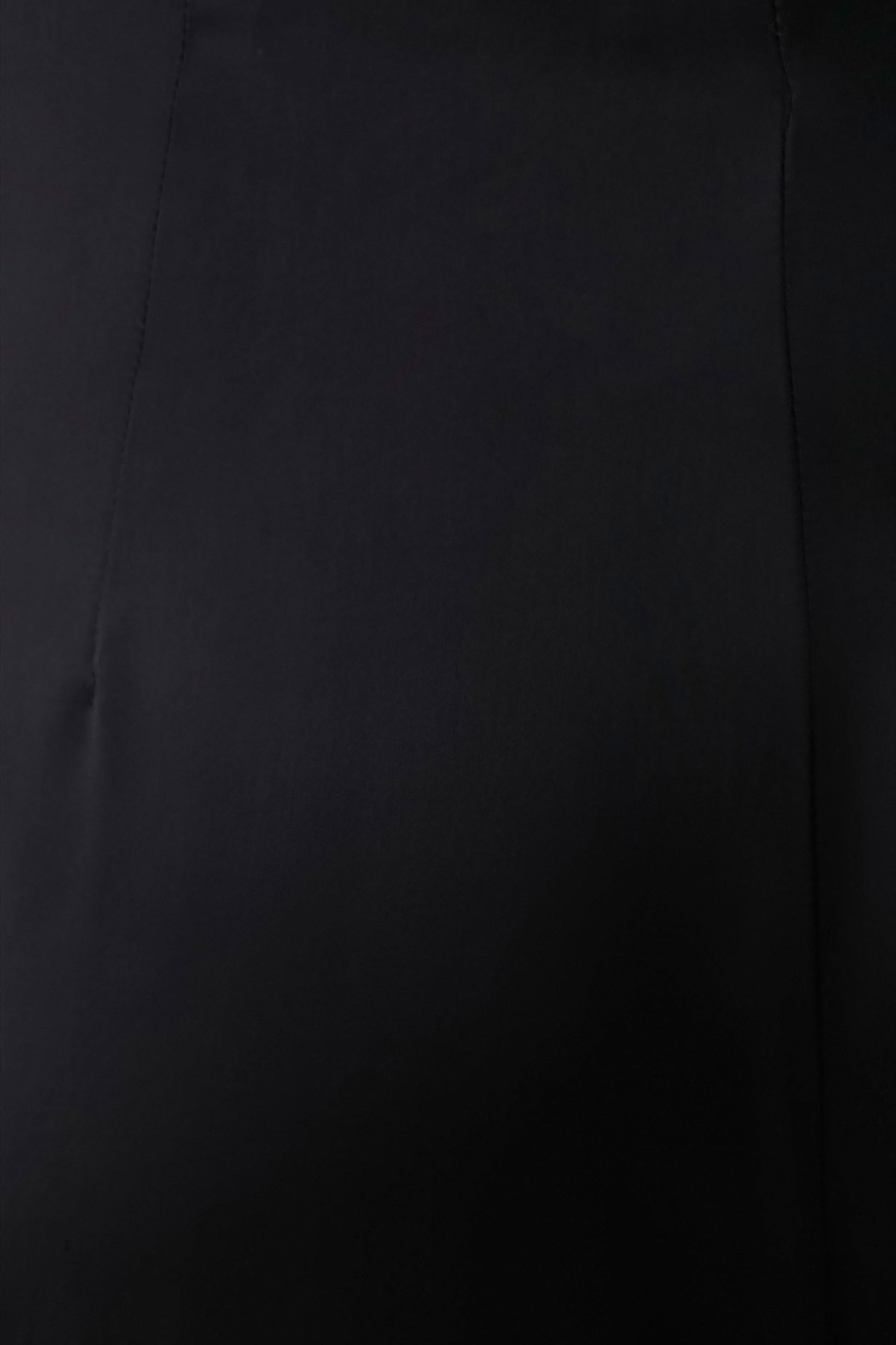 Sydney Straight Leg Satin Pants - Black #6