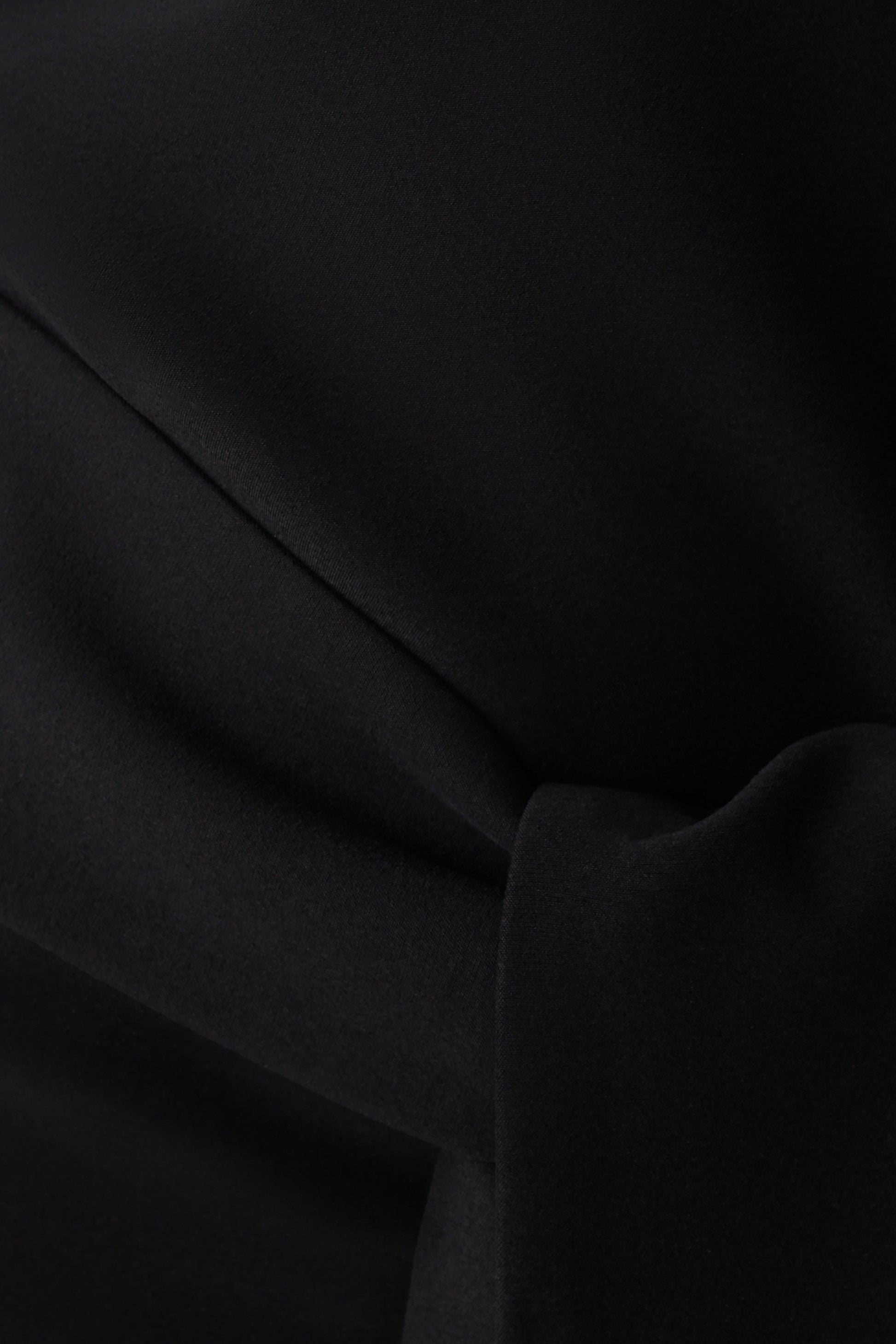 Runa Off Shoulder Mini Dress With Waist Tie - Black #8