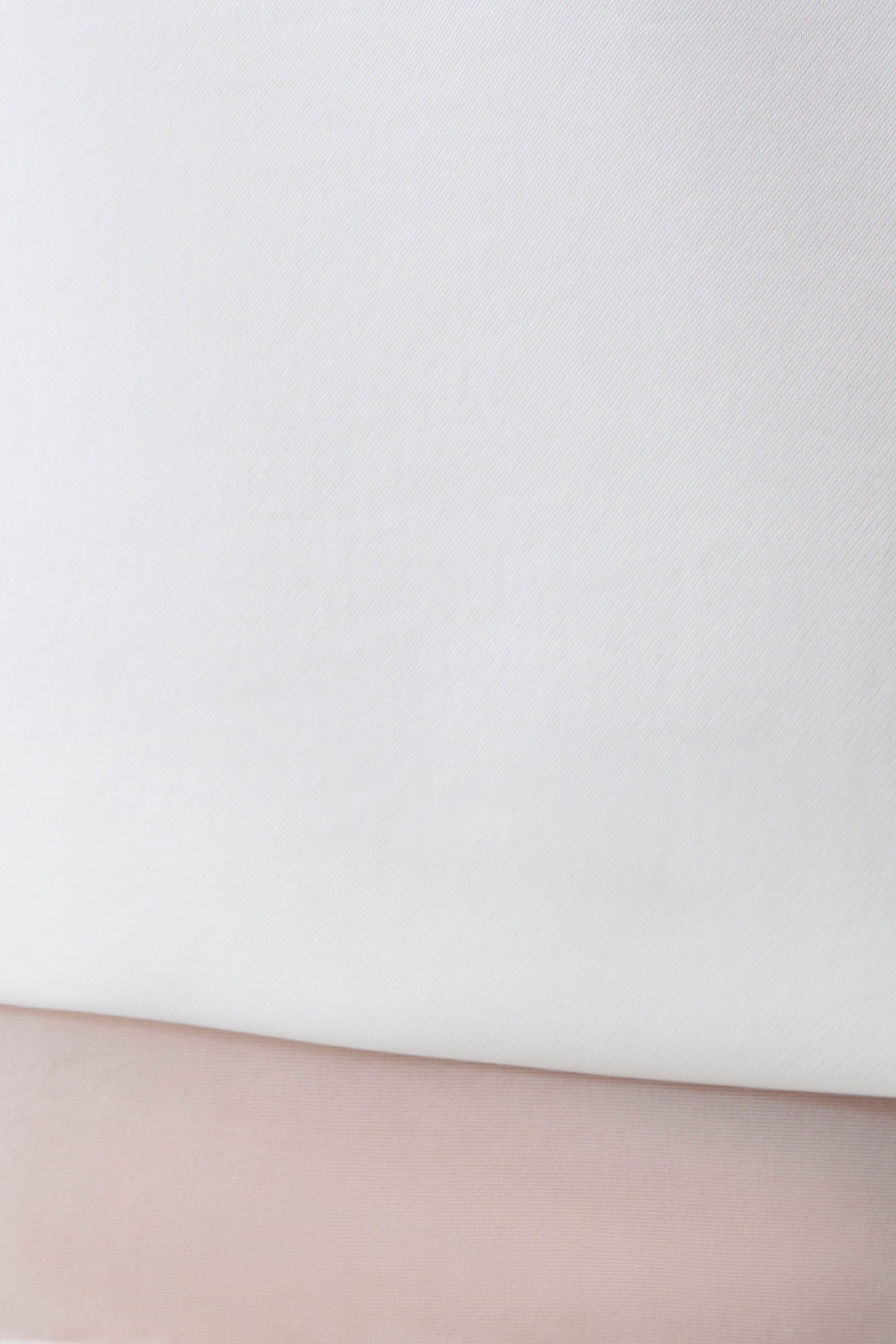 Frankie Satin Mini Skirt - White #6