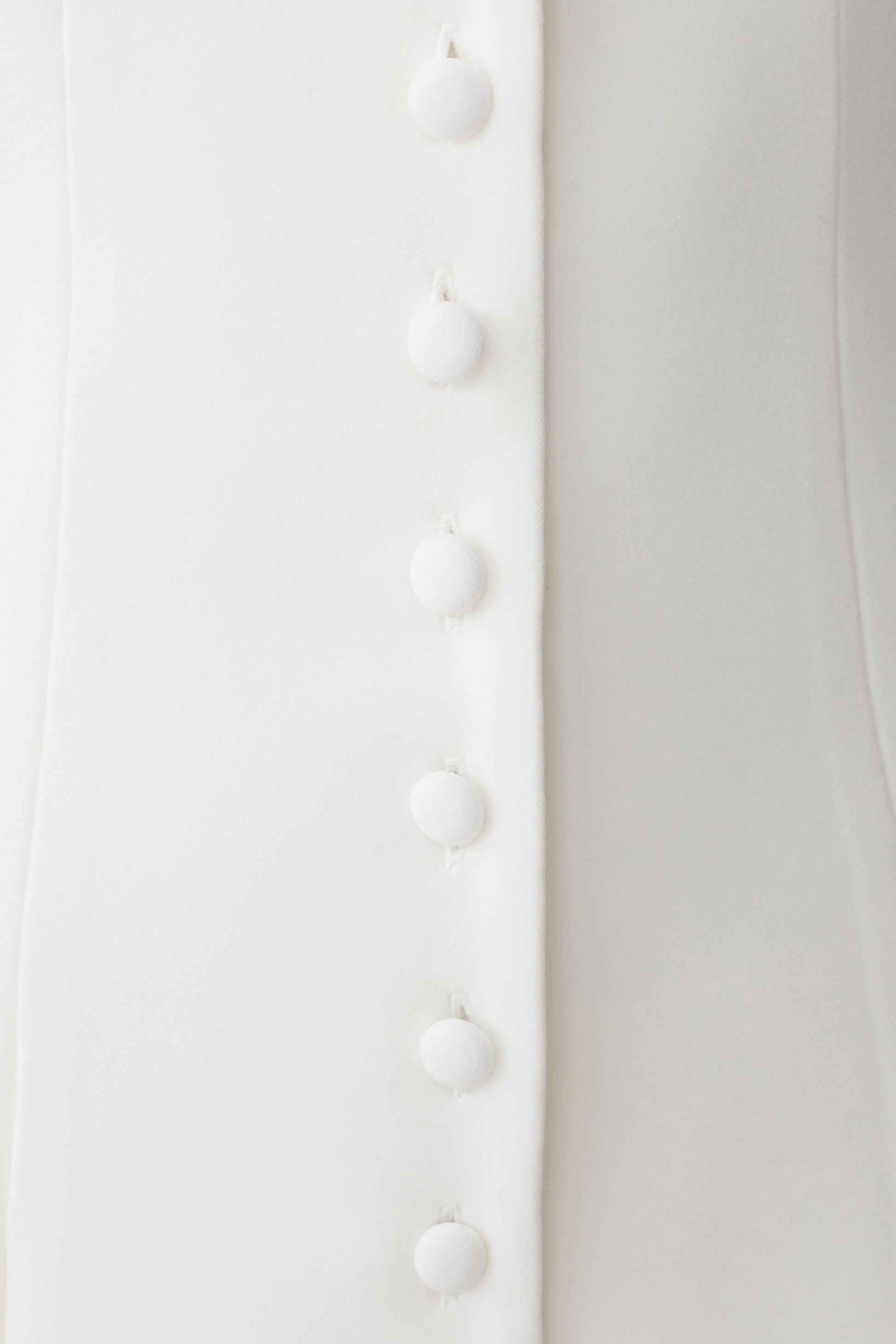 Ariella Button Up Short Sleeves Top - White #7