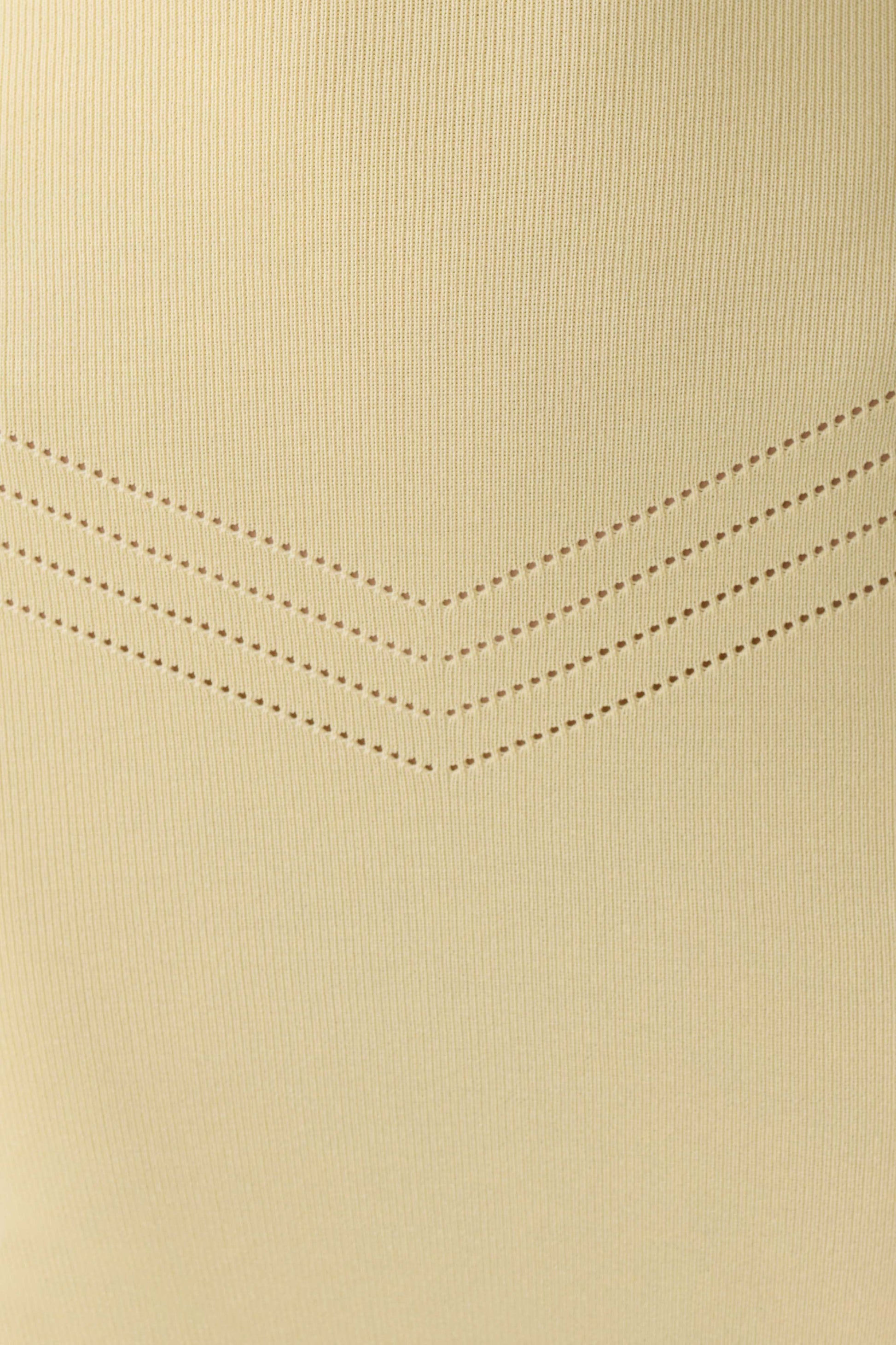 Penny Pointelle Midi Dress - Lemon #6