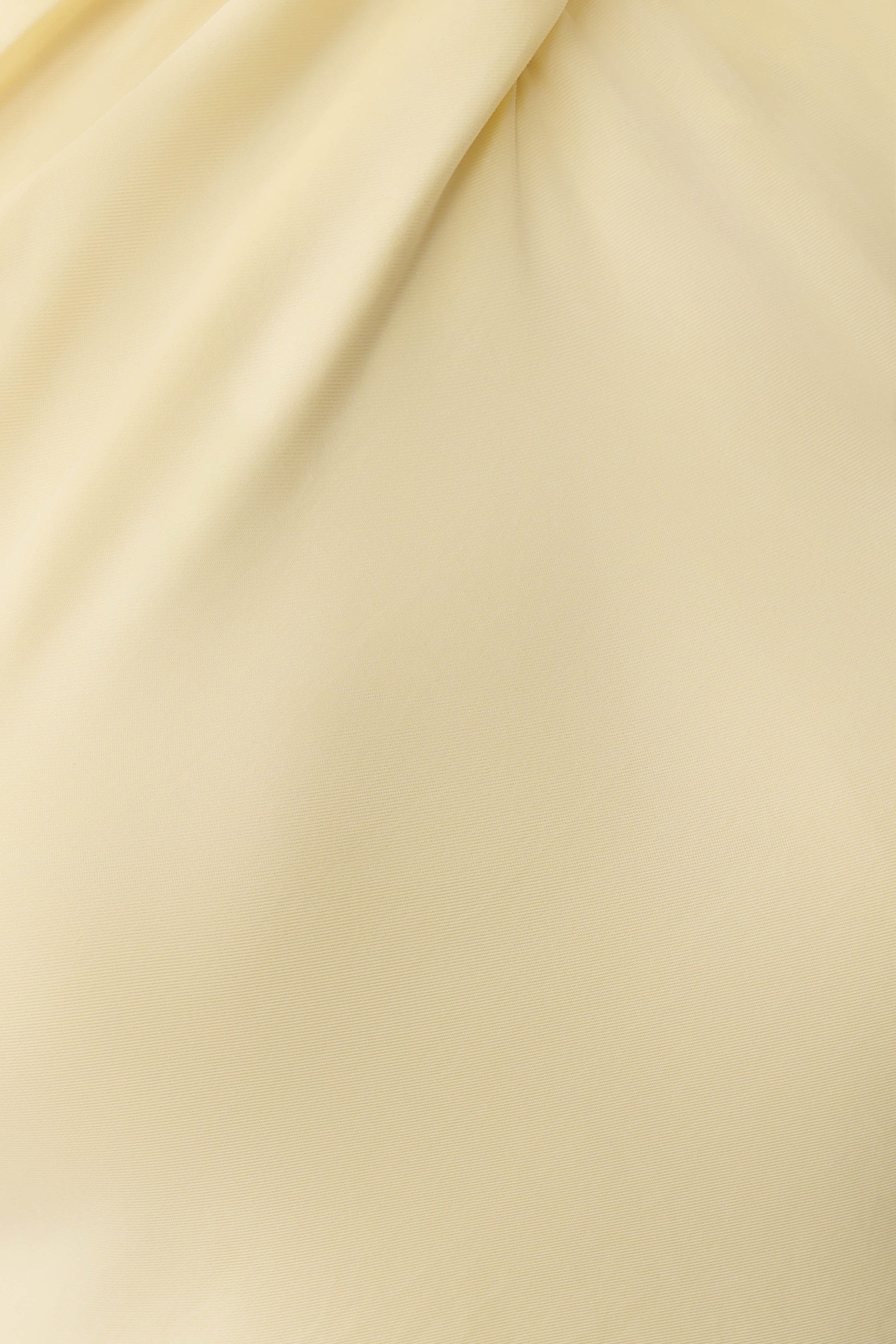 Juliana Cupro Halter Sleeveless Top - Butter #9