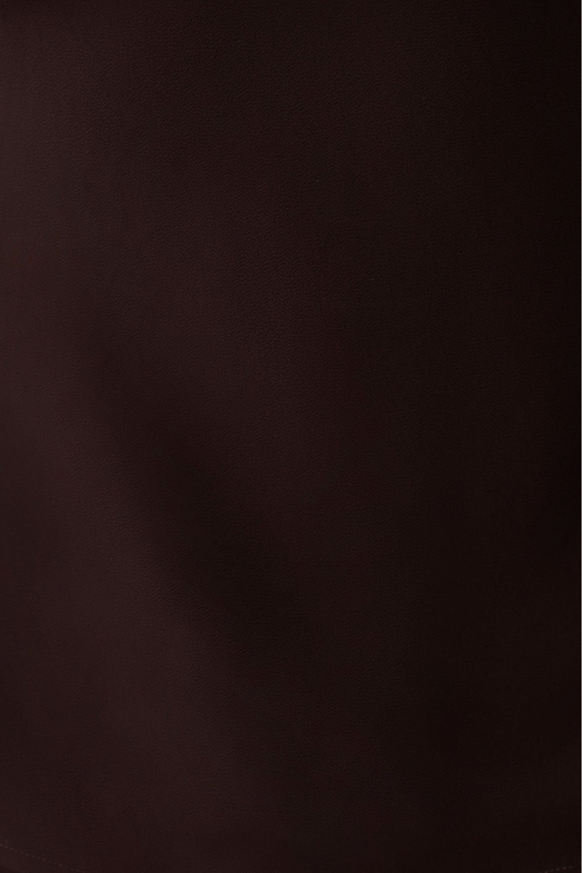 Nora Halter Chiffon Top - Cacao Brown