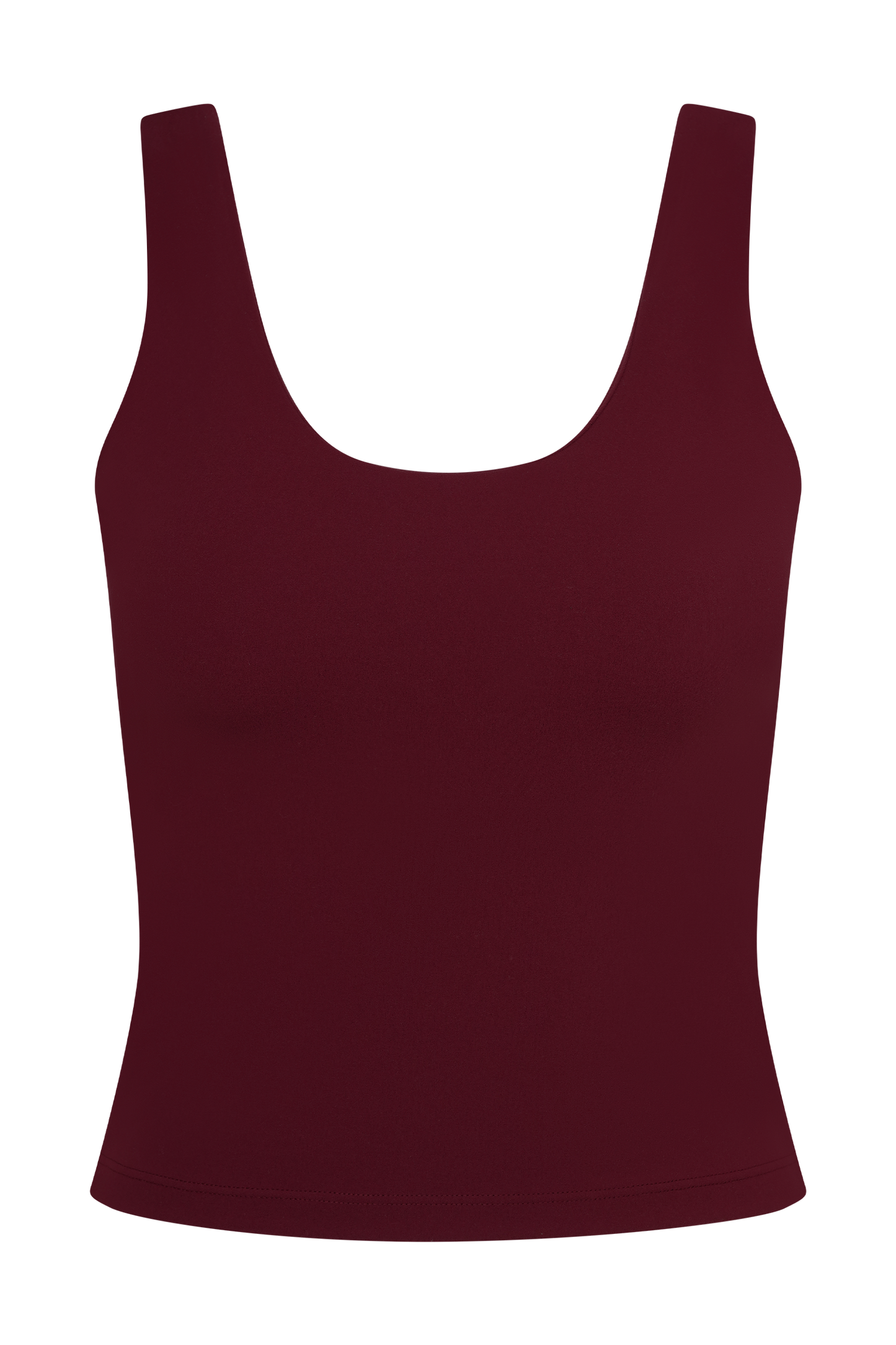 Alexandra Yoga Top - Burgundy