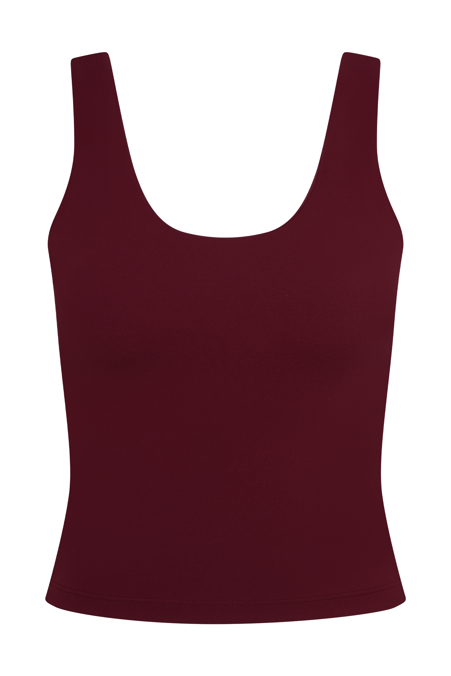 Alexandra Yoga Top - Burgundy #11