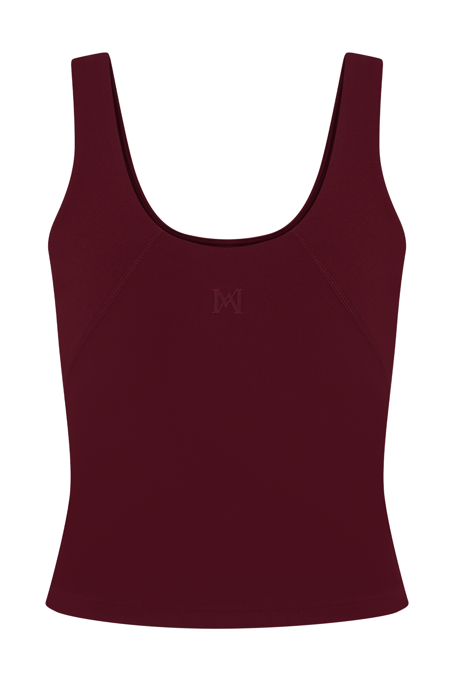 Alexandra Yoga Top - Burgundy