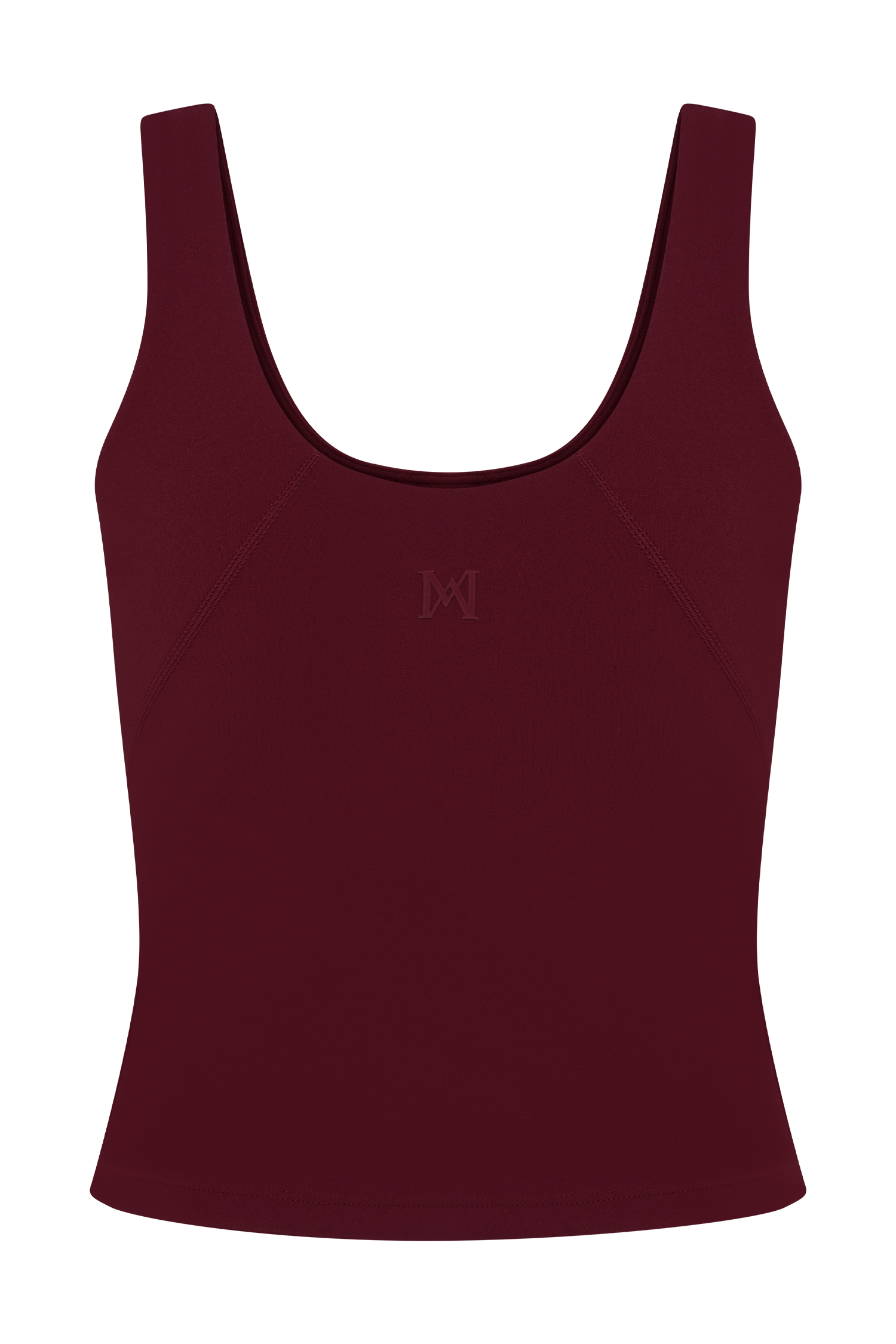 Alexandra Yoga Top - Burgundy #10