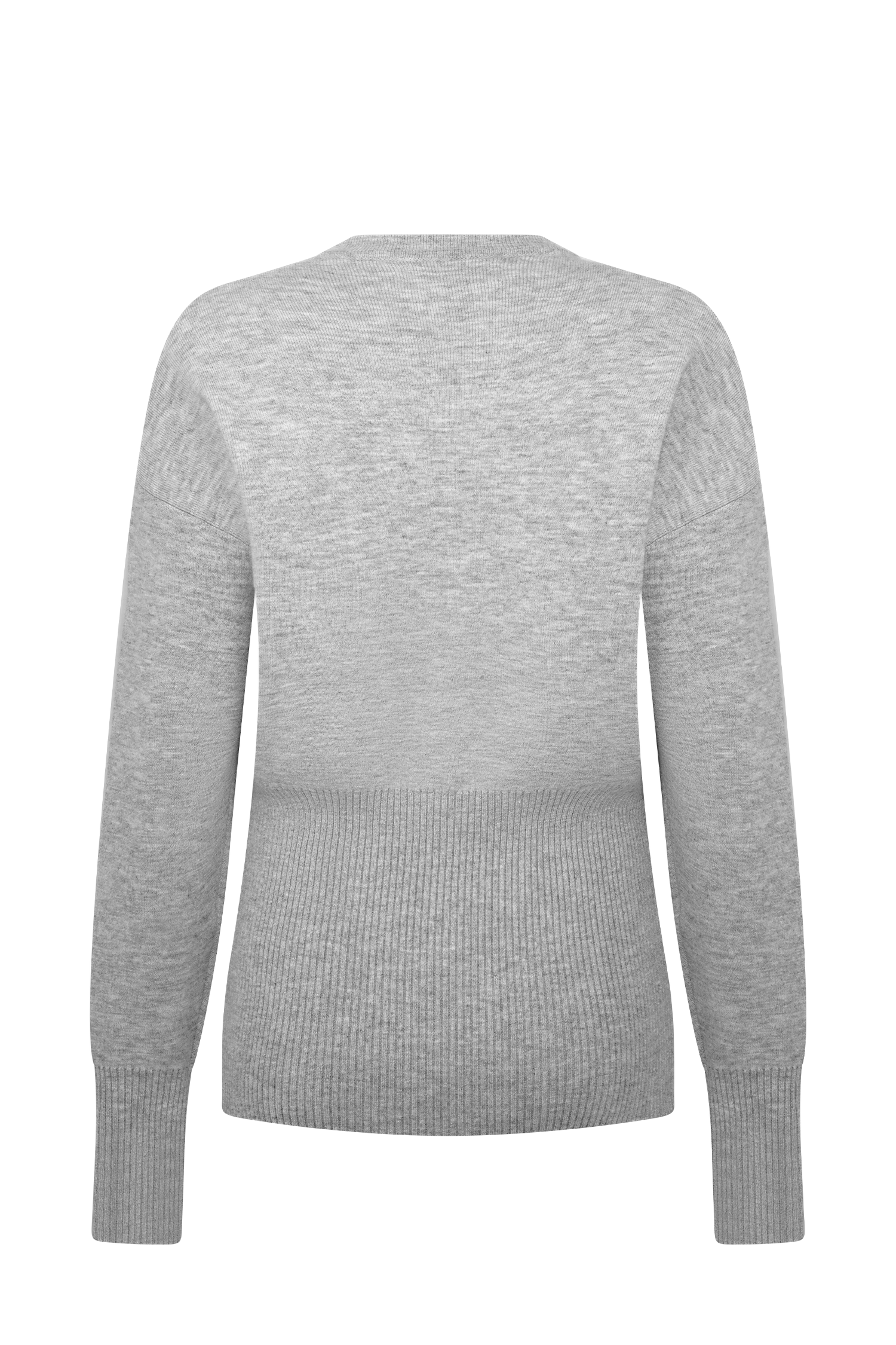 Alexia Buttoned Oversized Cardigan - Grey Marle #8
