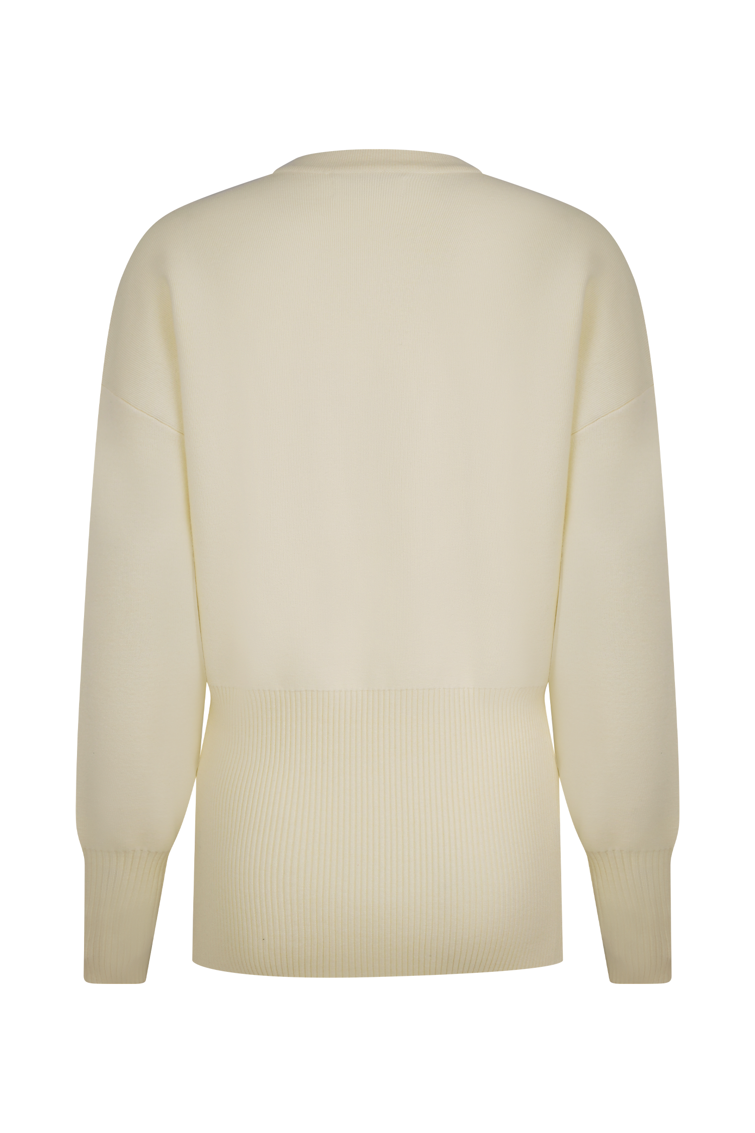 Alexia Buttoned Oversized Cardigan - Ivory #8