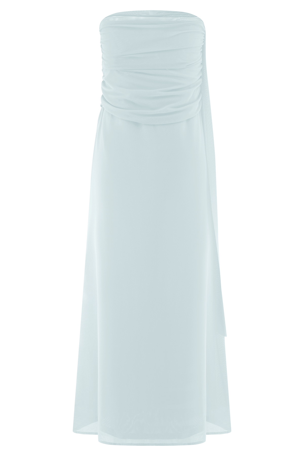 Arna Mesh Maxi Skirt - Pale Blue #9