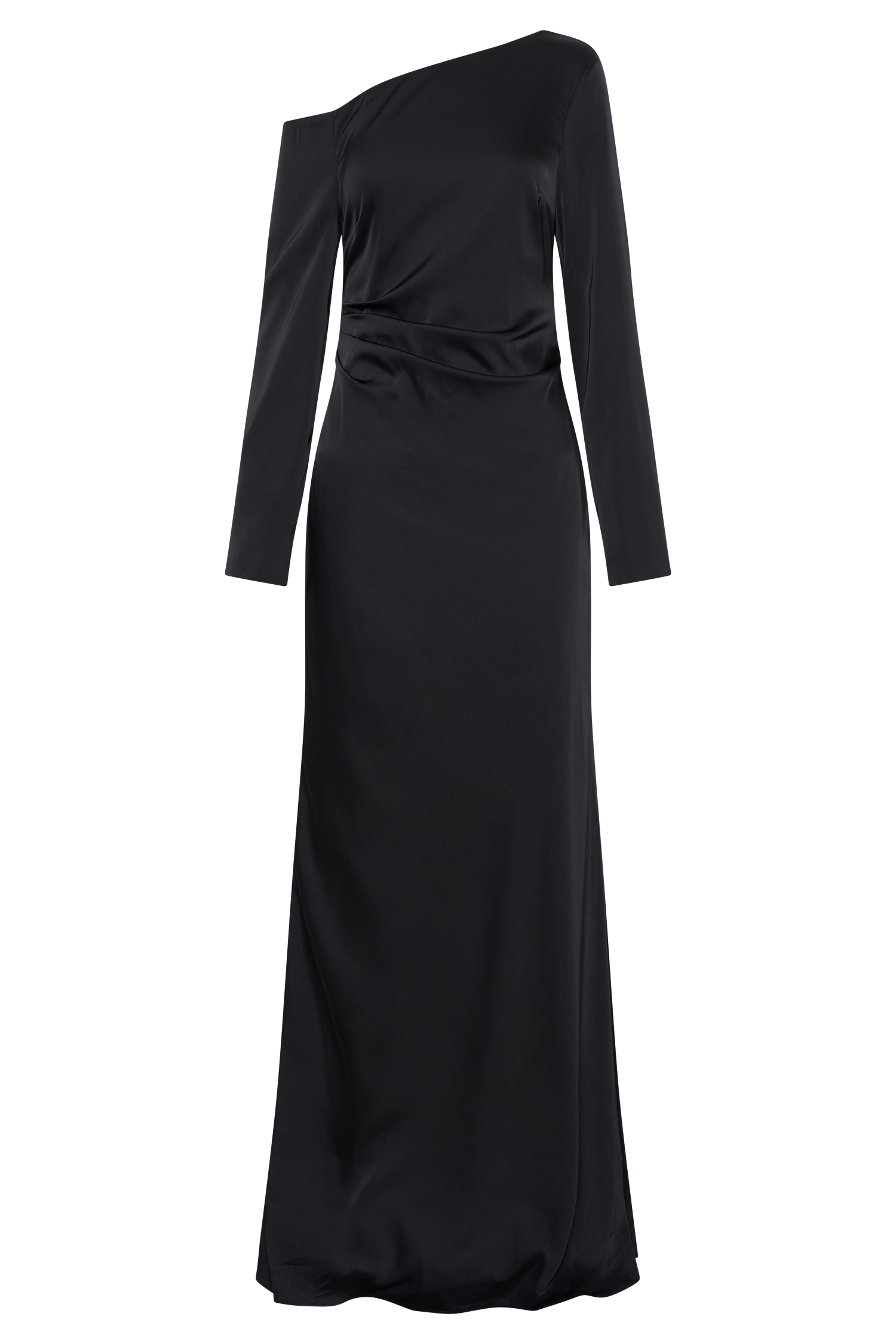 Avery Long Sleeve Maxi Dress - Black #8