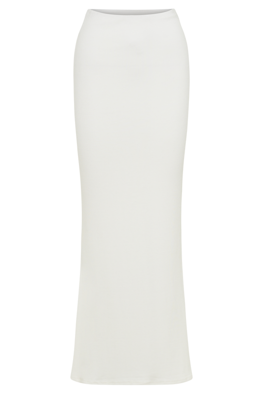 Jonah Modal Maxi Skirt - Ivory