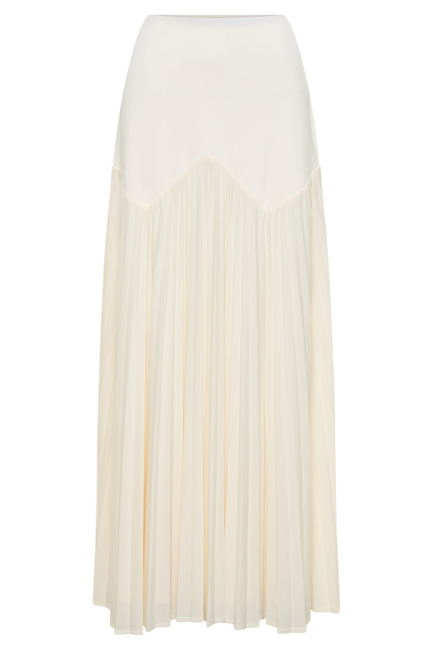 Odette Slinky Maxi Skirt - Ivory #11
