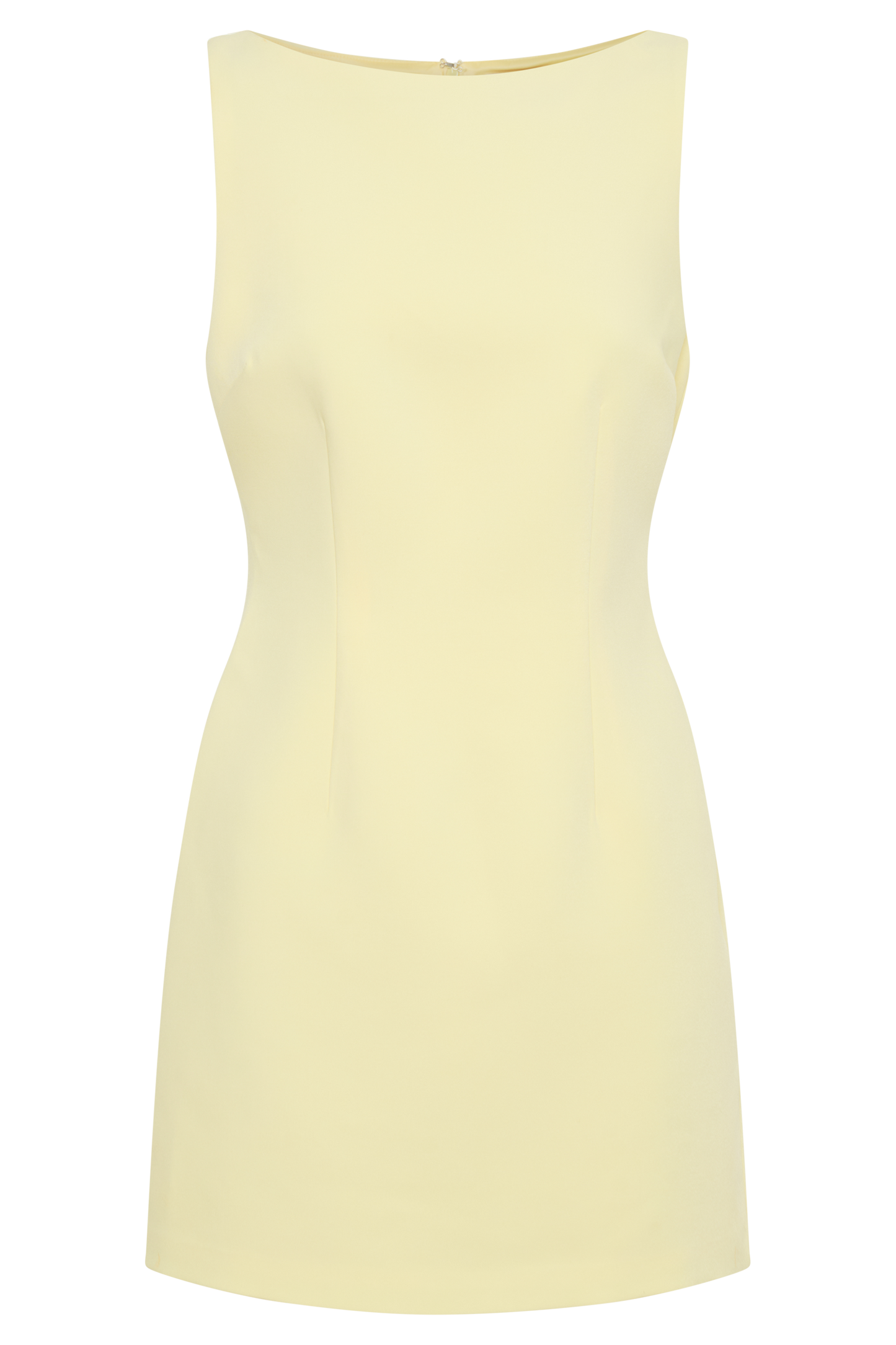 Angela Suiting Mini Dress - Lemon