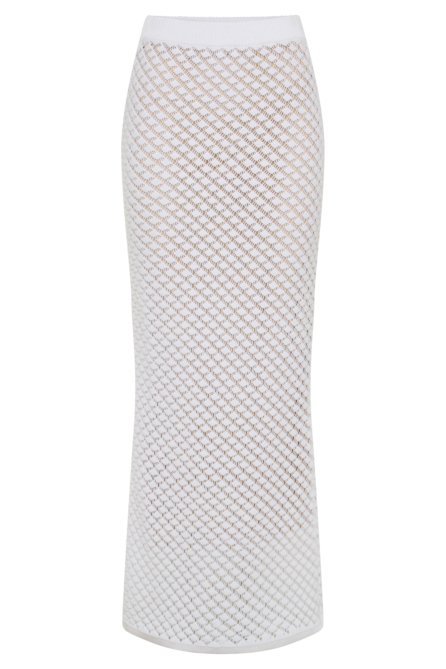 Guiliana Knit Maxi Skirt - Ivory