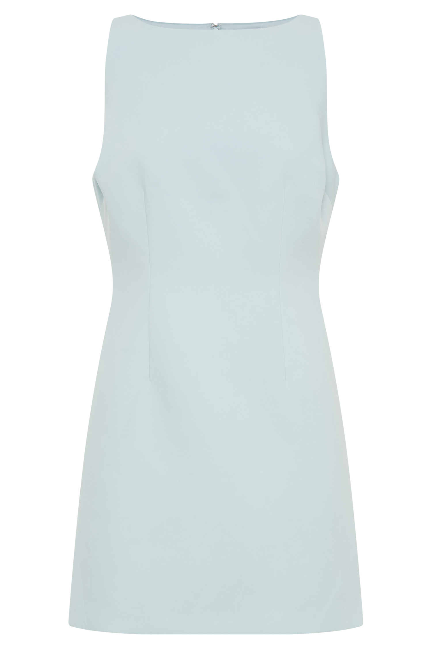 Angela Suiting Mini Dress - Ice Blue #7