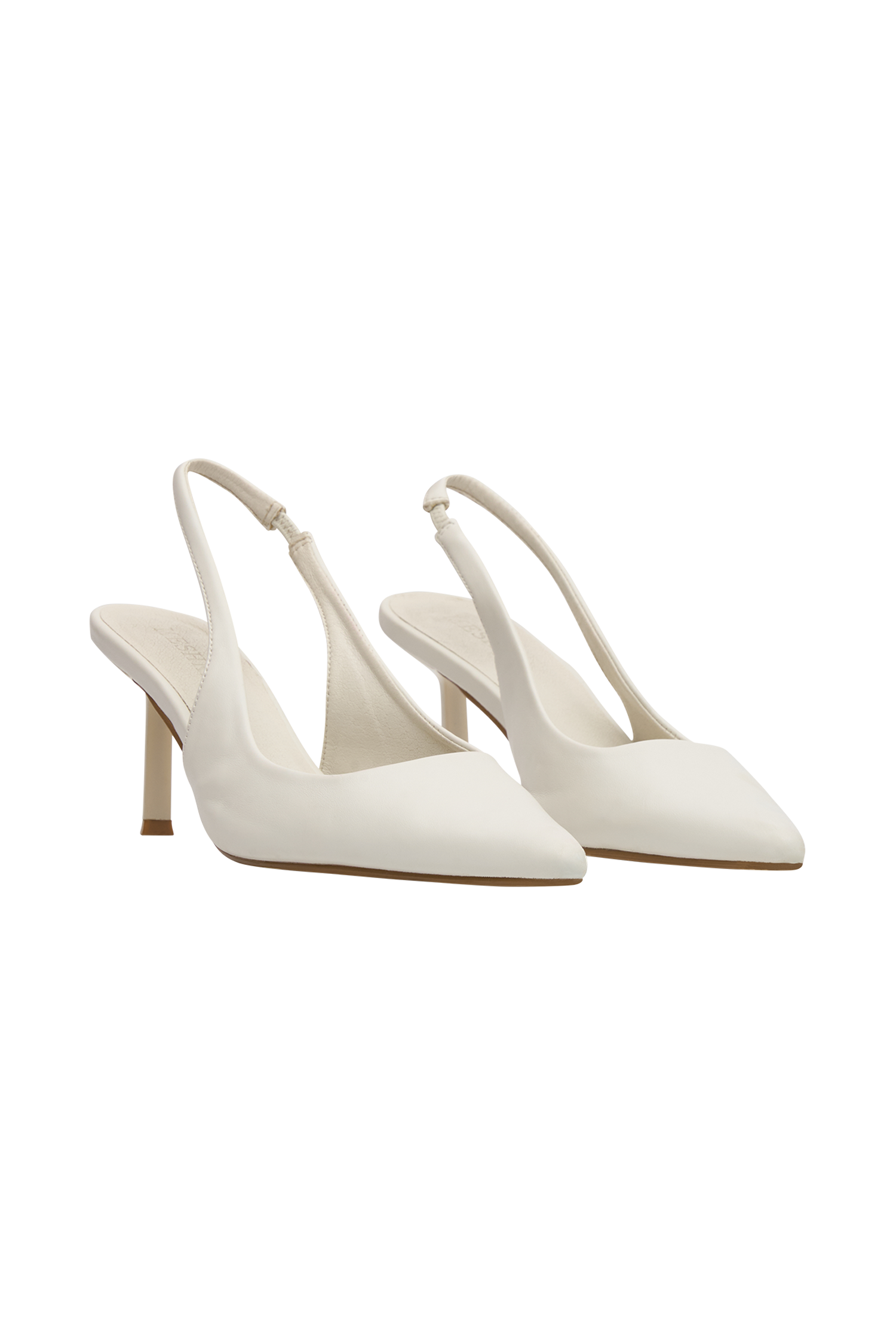 Dasha Sling Back Heels - Ivory #7