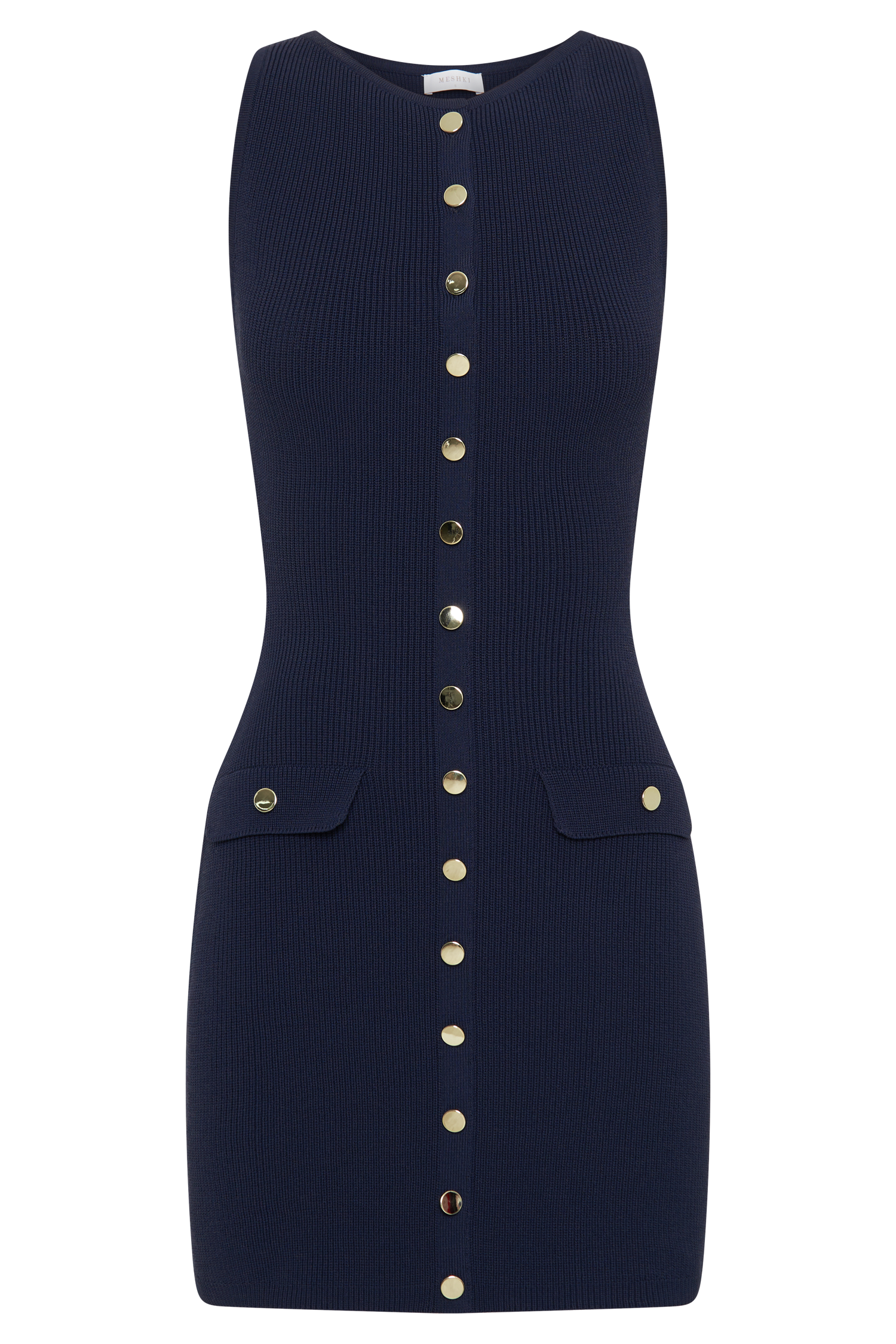 Sawyer Knit Mini Dress - Navy #8