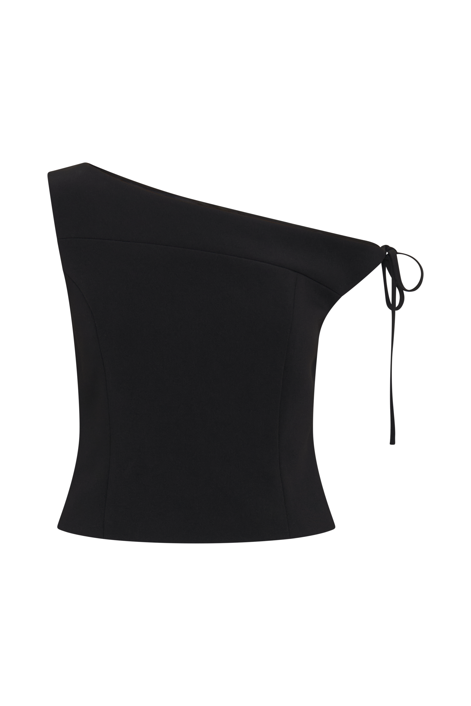 Ramsey Suiting Off Shoulder Top - Black #8