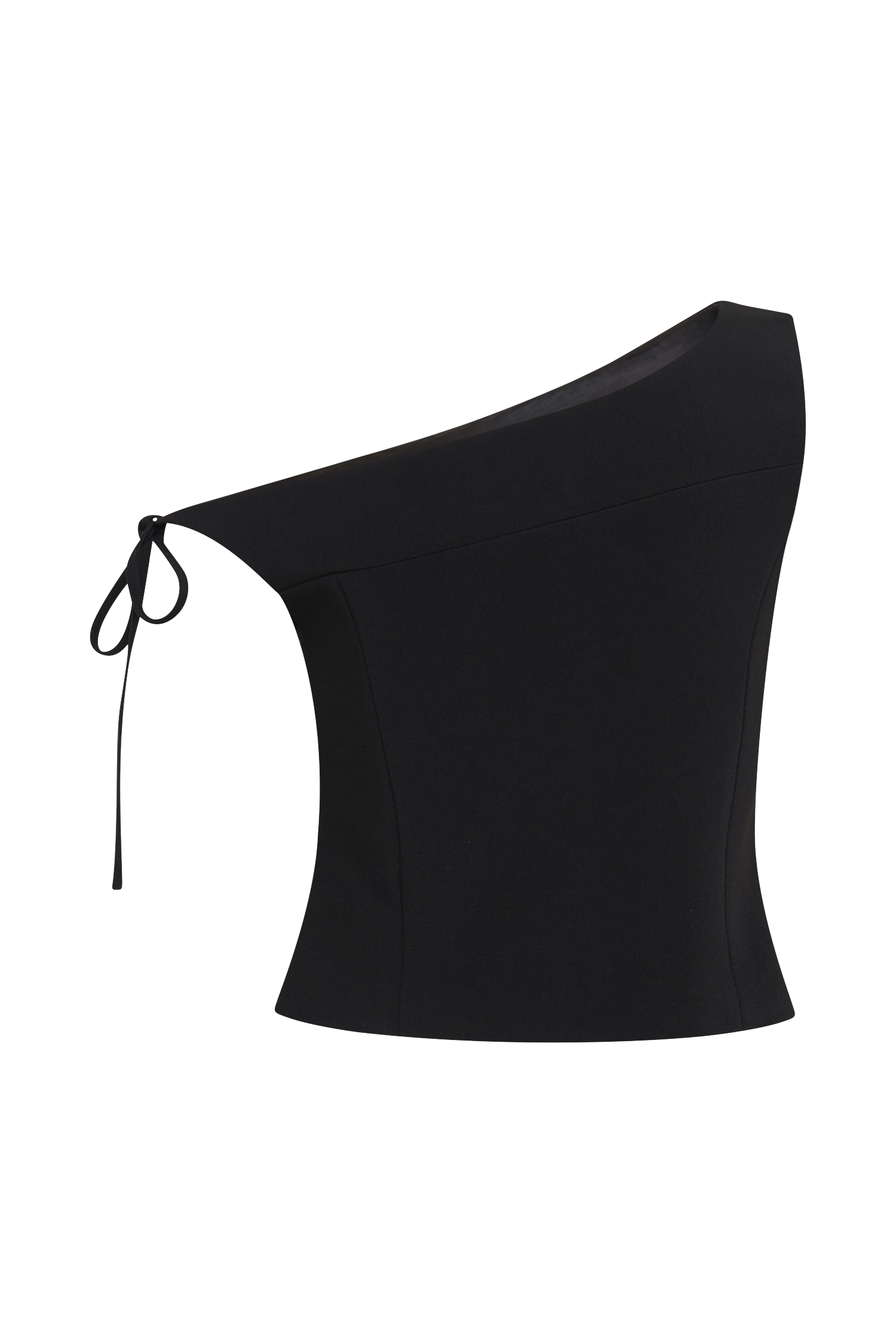 Ramsey Suiting Off Shoulder Top - Black #7