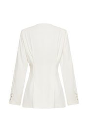 Kendall Balloon Sleeve Jacket - Ivory