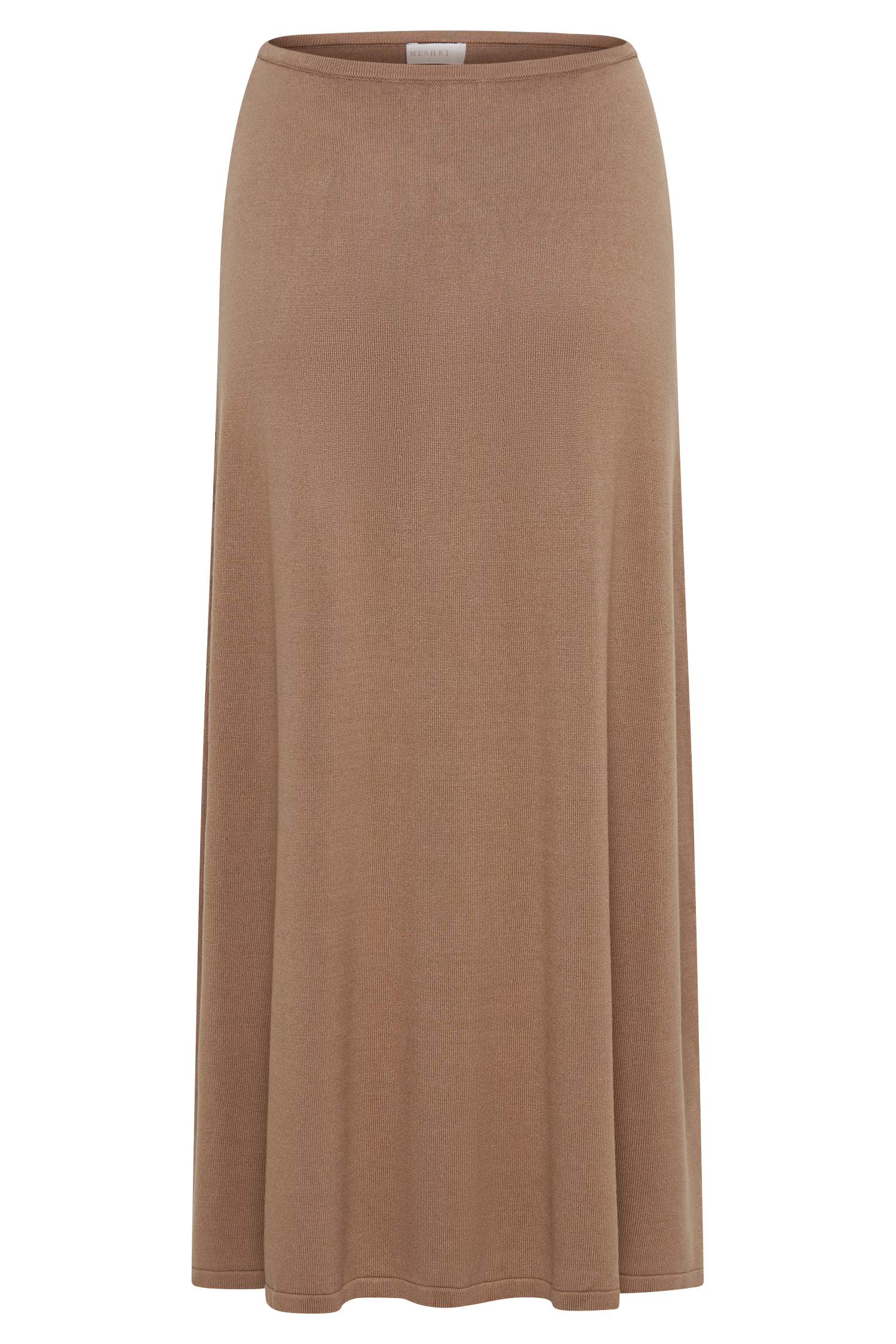 Diedre A-Line Knit Maxi Skirt - Pecan #14