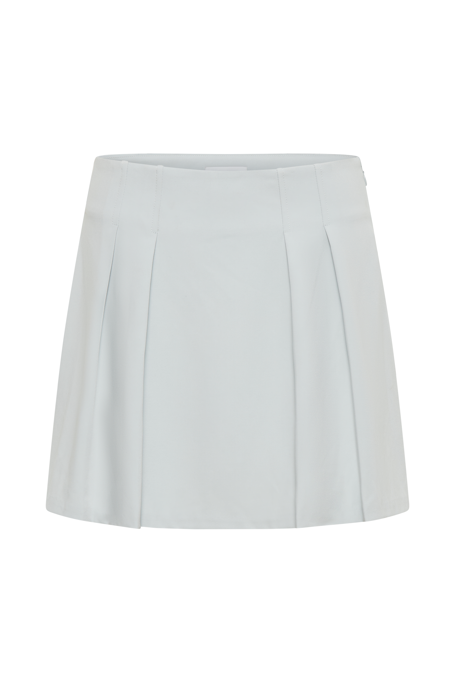 Berkley Suiting Mini Skirt - Pastel Green #10