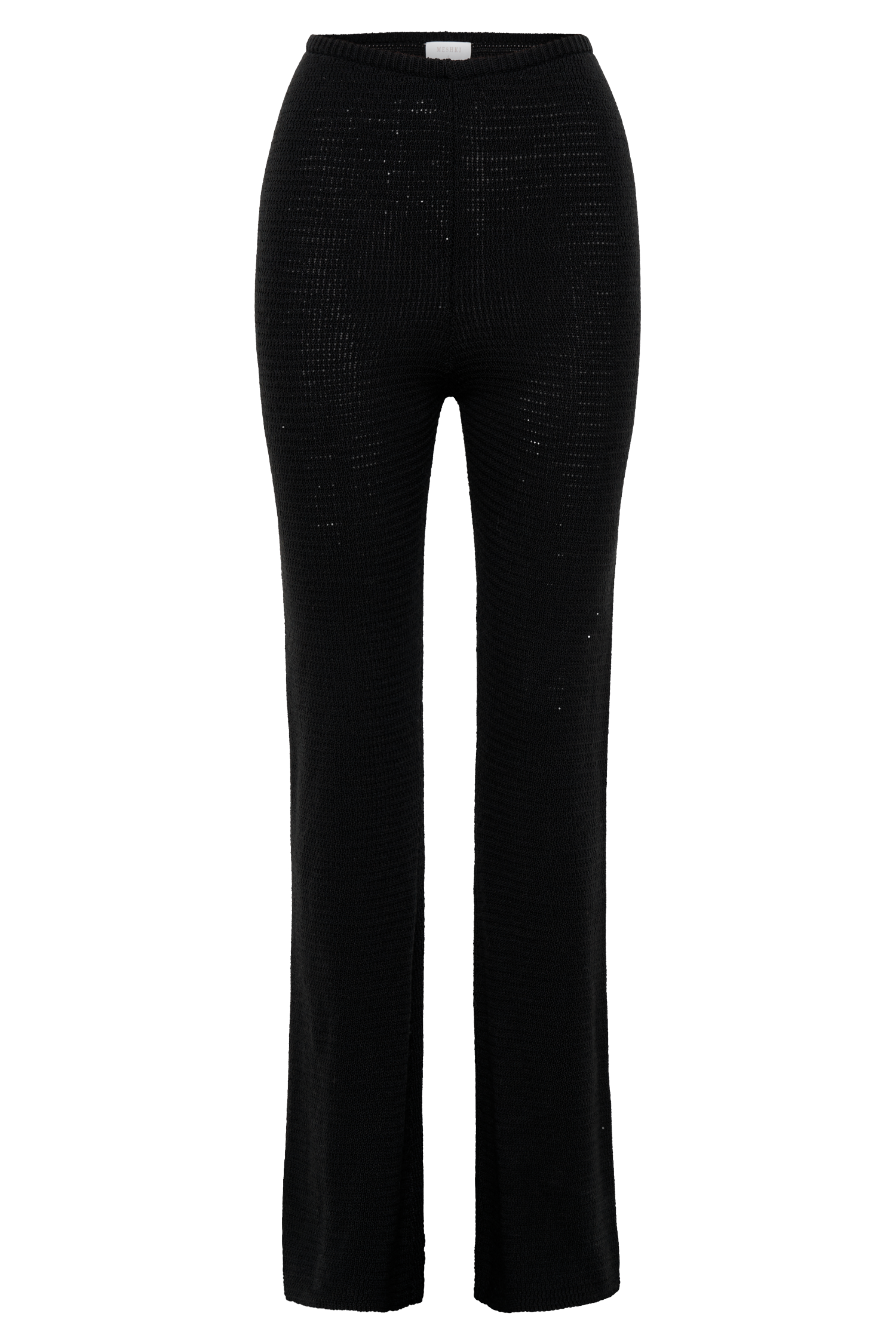 Ridley Straight Leg Knit Pant - Black #10