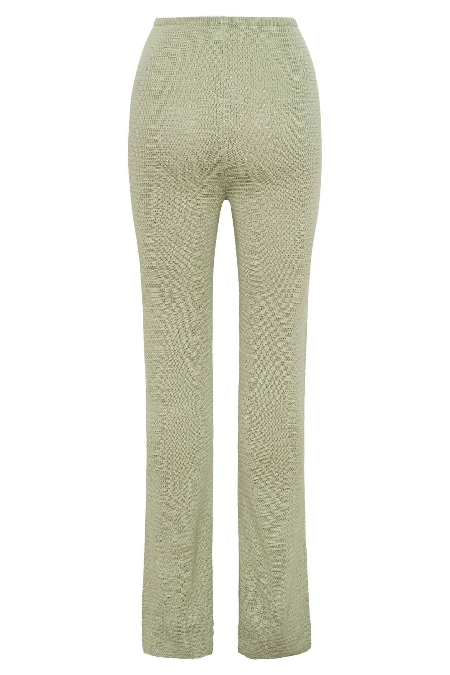 Ridley Straight Leg Knit Pant - Pastel Green