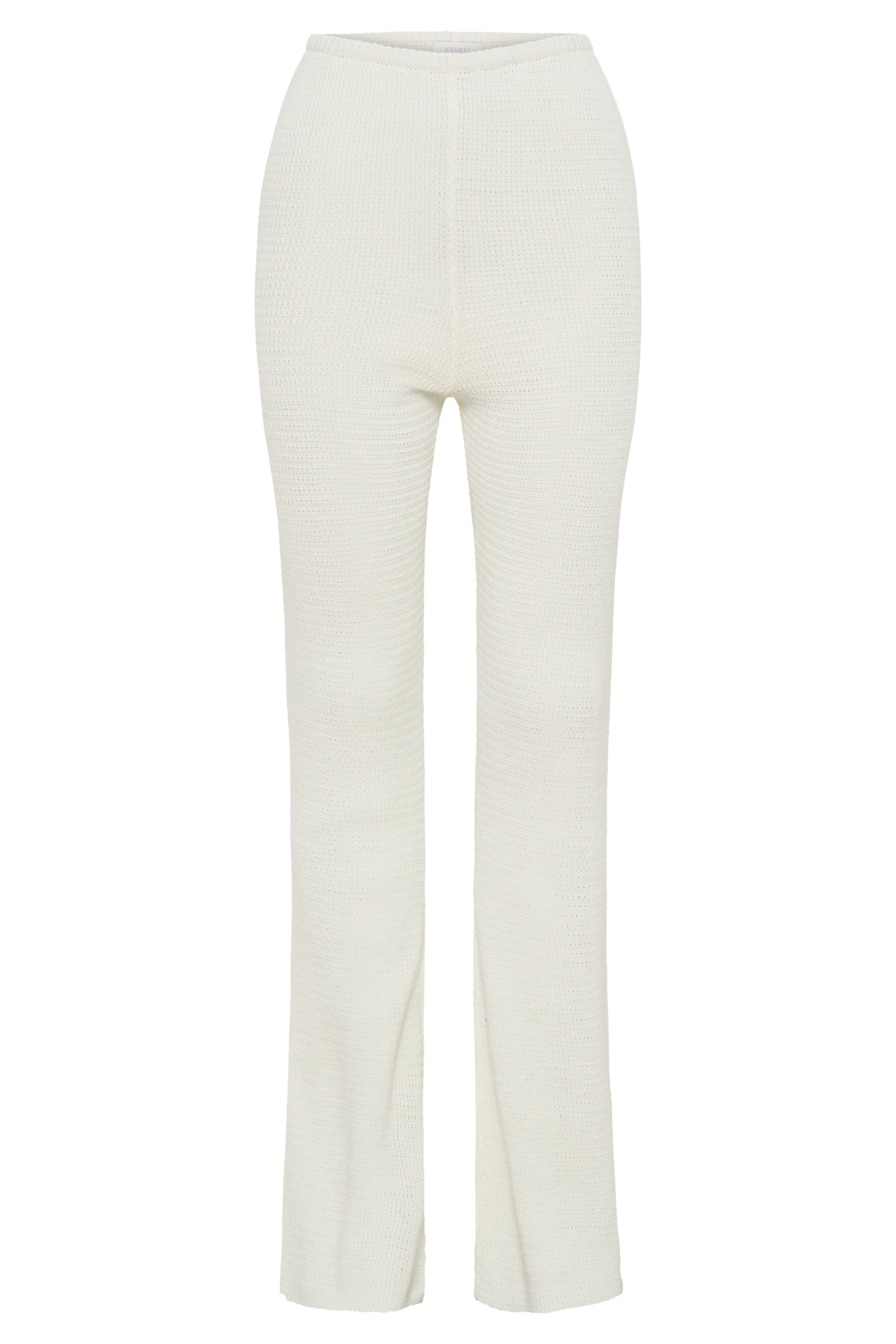 Ridley Straight Leg Knit Pant - Ivory #10