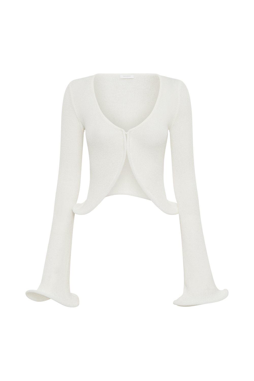 Gigi Long Sleeve Knit Top - Ivory