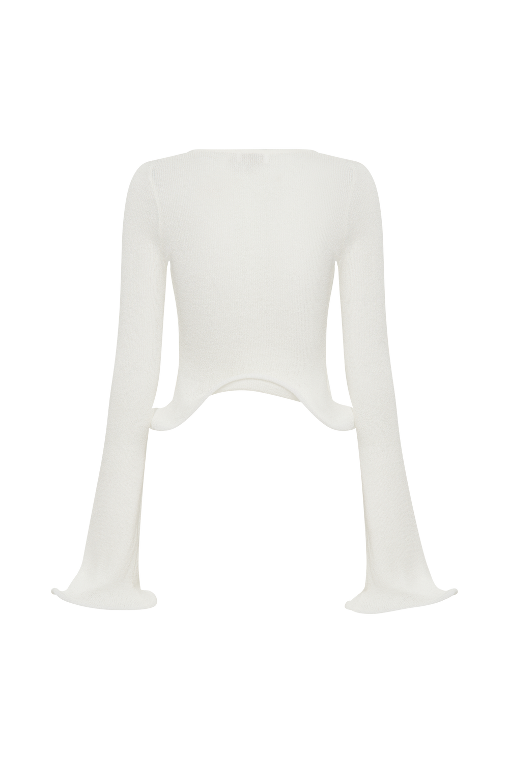 Gigi Long Sleeve Knit Top - Ivory